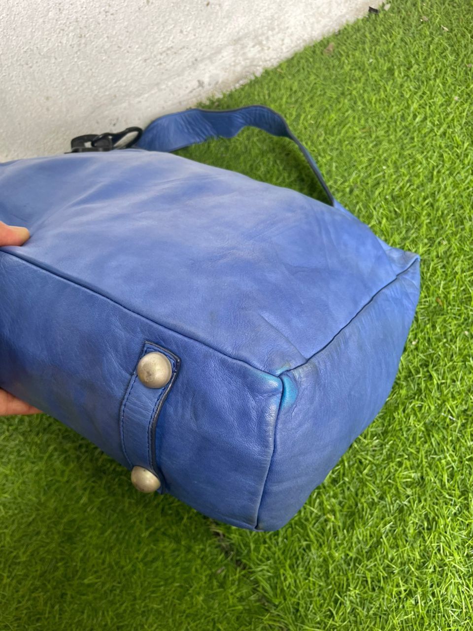 Japanese Brand Authentic Kawa Kawa Inspired to Yohjimoto Leather Shoulder Size ONE SIZE - 4 Thumbnail