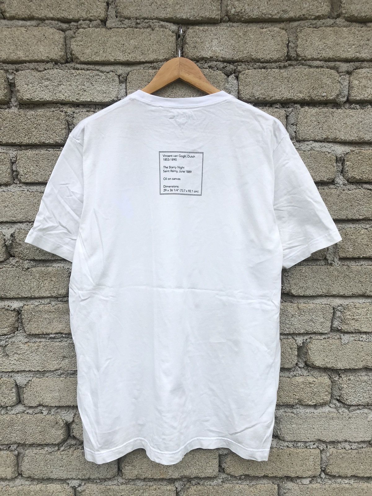 Japanese Brand UT X MoMA Vincent Van Gogh Art Tshirt Size US XL / EU 56 / 4 - 10 Thumbnail