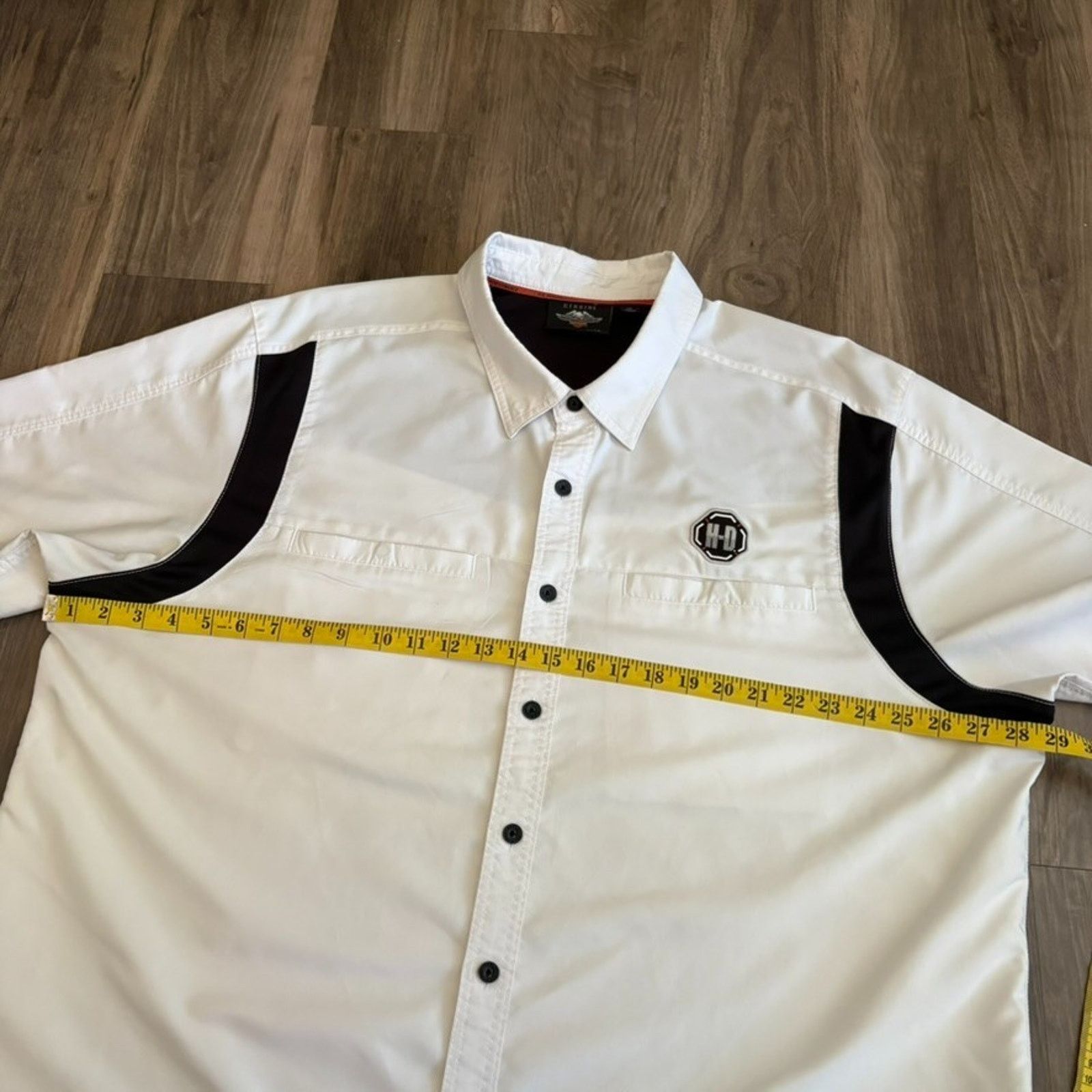 Harley Davidson Harley Davidson Button Up Shirt Men's Size 3XL Size US XXL / EU 58 / 5 - 5 Thumbnail