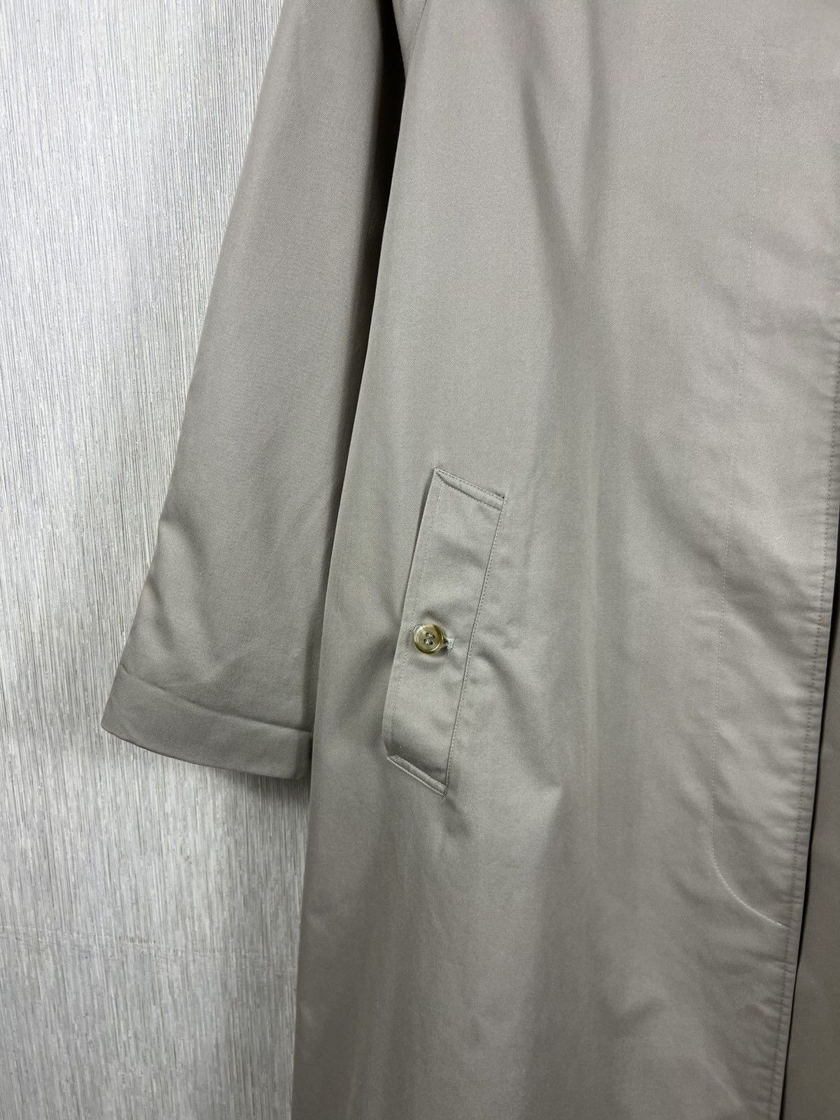 Burberry Vintage Burberrys London long trench coat parka nova checked Size US L / EU 52-54 / 3 - 7 Thumbnail
