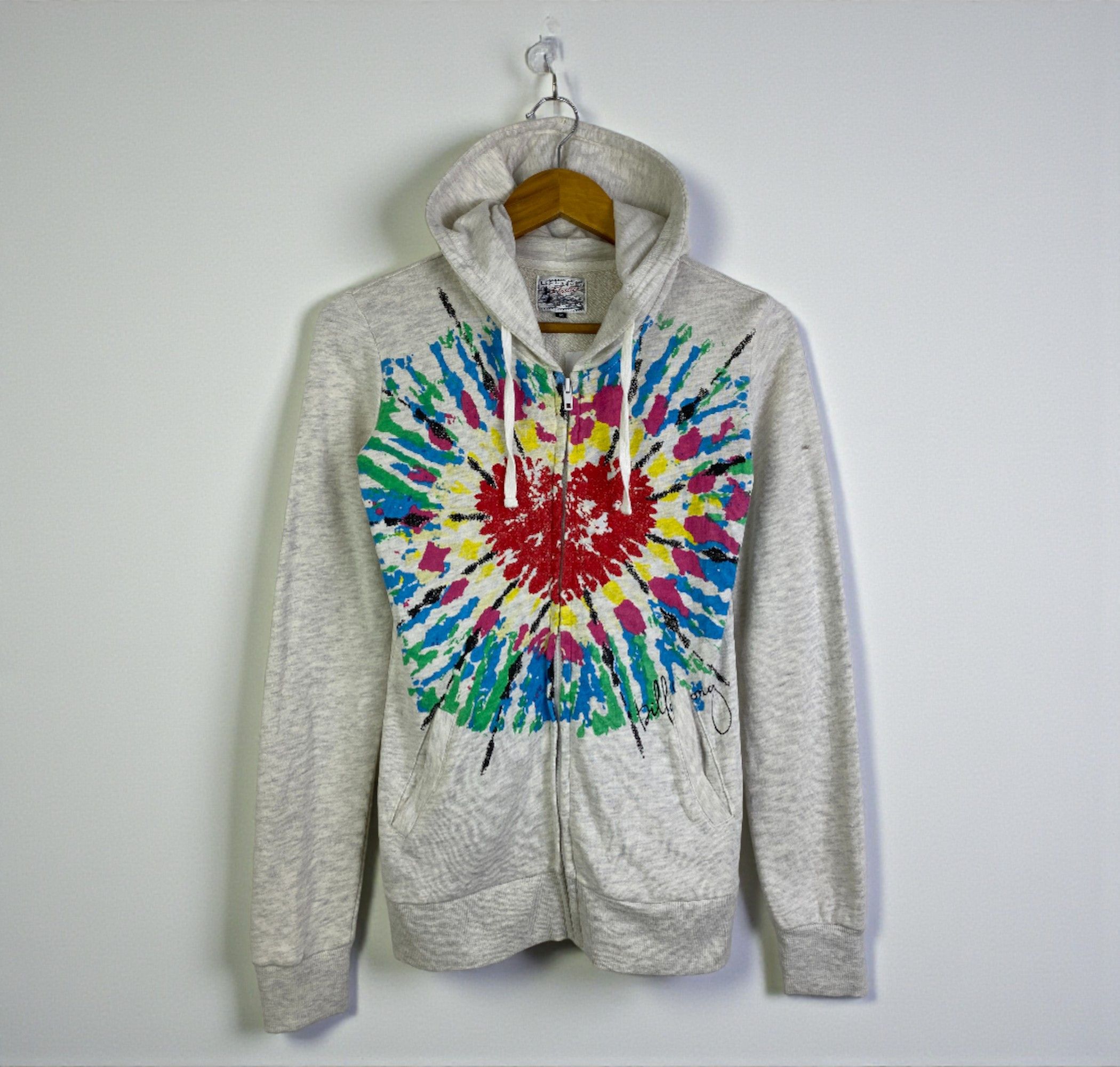 Billabong Vintage Billabong Tie Dye Hoodie SH0313 Size US M / EU 48-50 / 2 - 1 Thumbnail