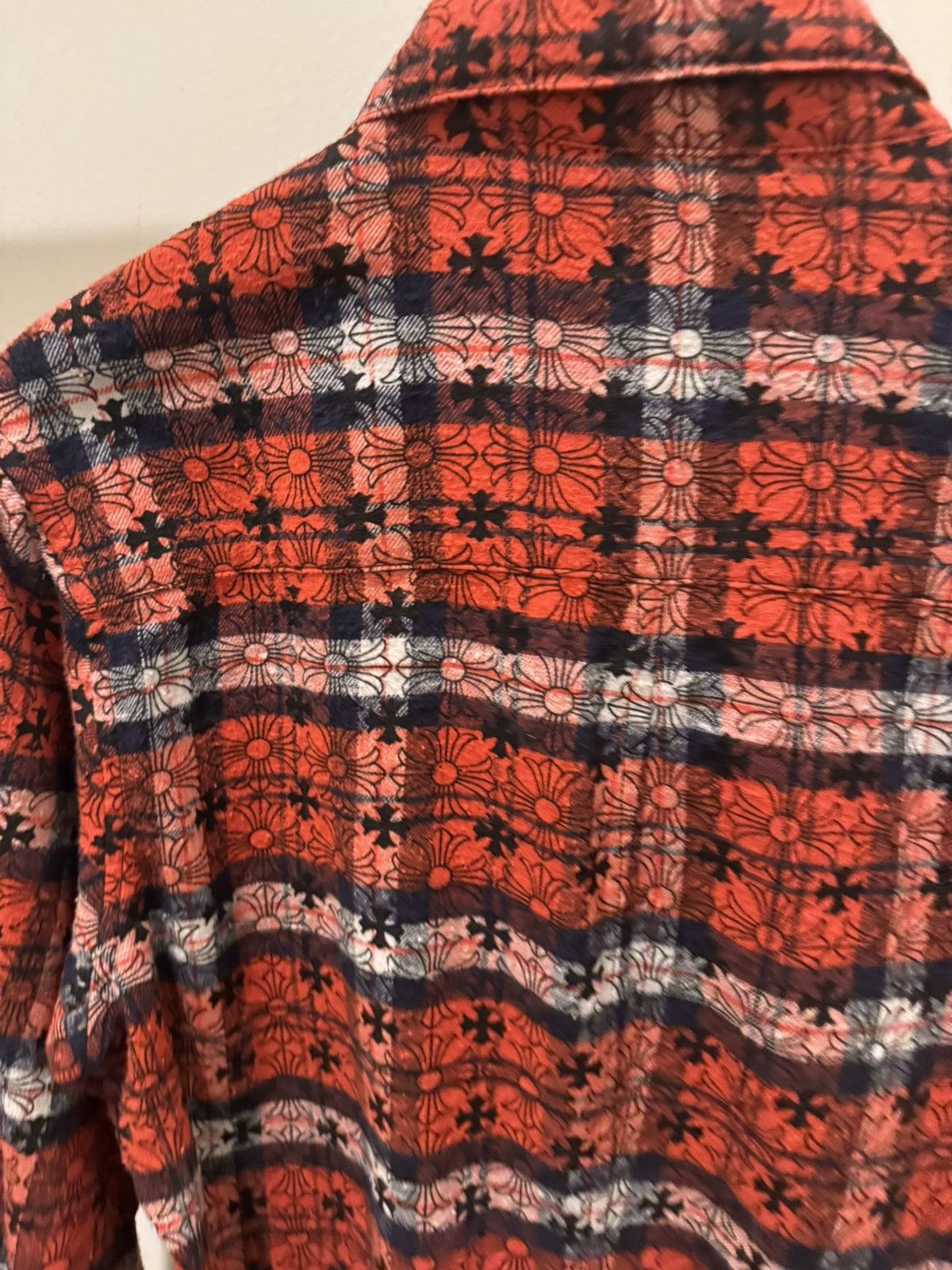 Chrome Hearts Chrome Hearts Loose Ends Shirt Flannel Size US M / EU 48-50 / 2 - 12 Thumbnail
