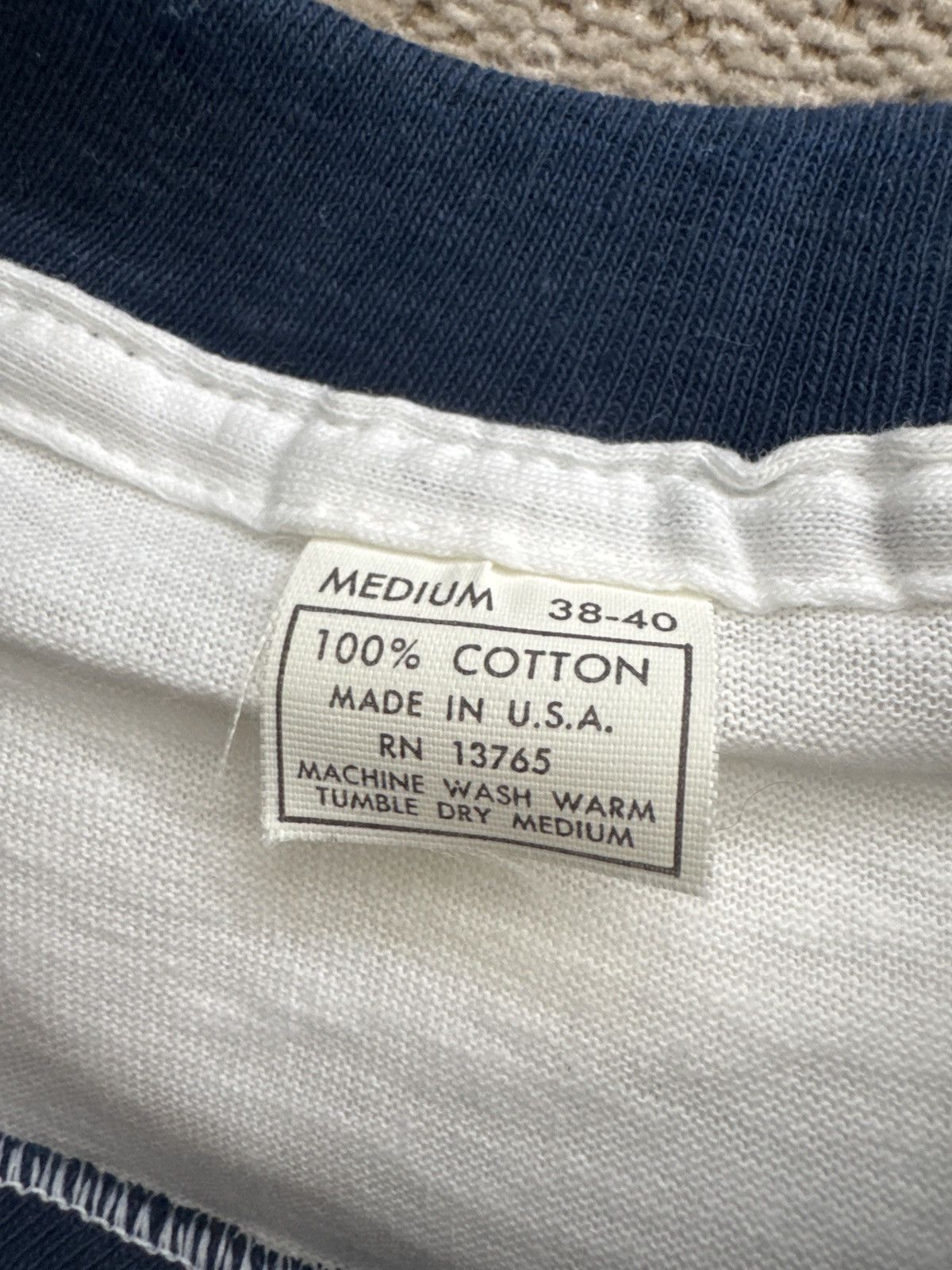 Vintage Vinatge 80s MONROE Ringer tee Keep On Strokin Size US M / EU 48-50 / 2 - 3 Thumbnail