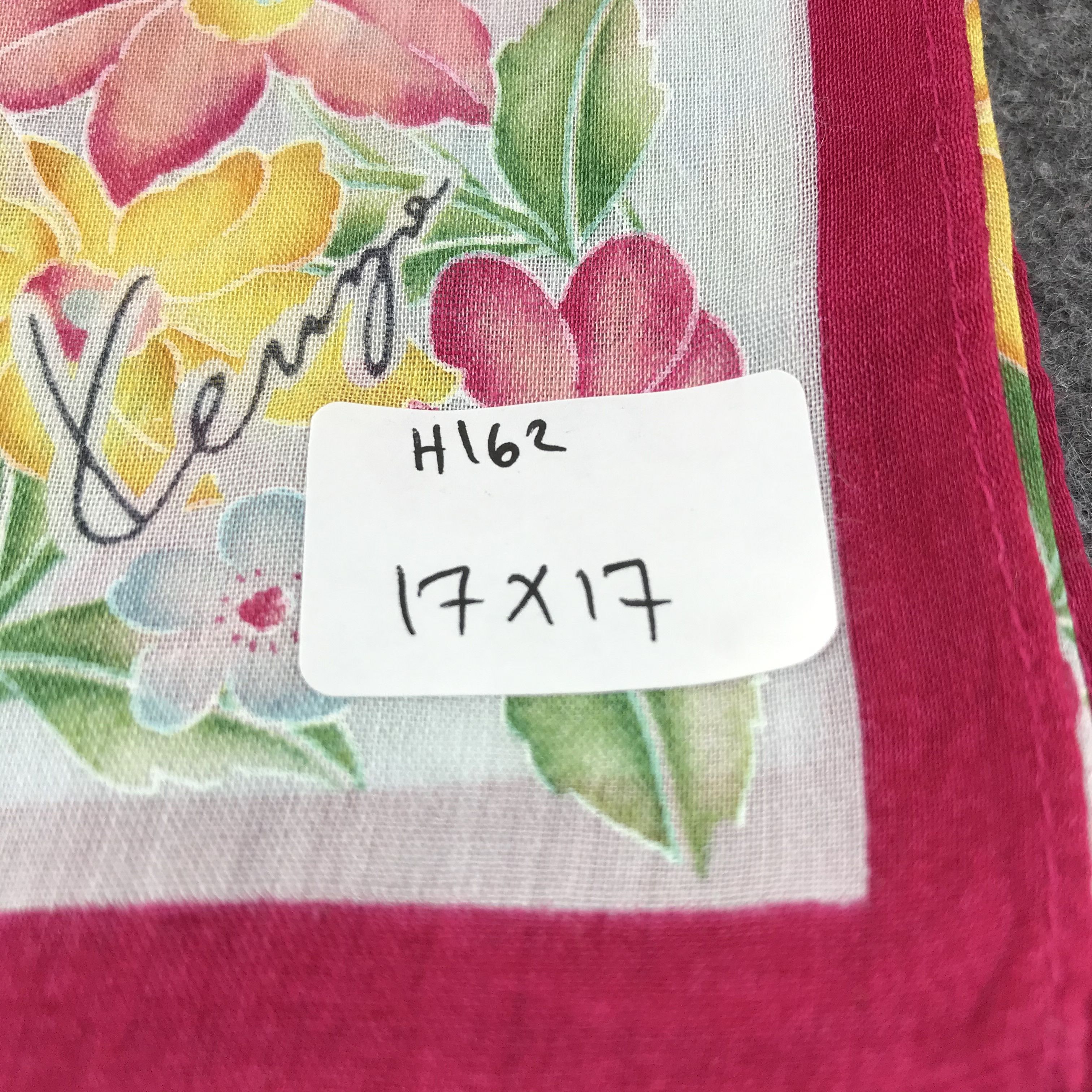 Kenzo × Vintage Kenzo Floral Handkerchief Neckerchief Bandana H162 Size ONE SIZE - 7 Thumbnail