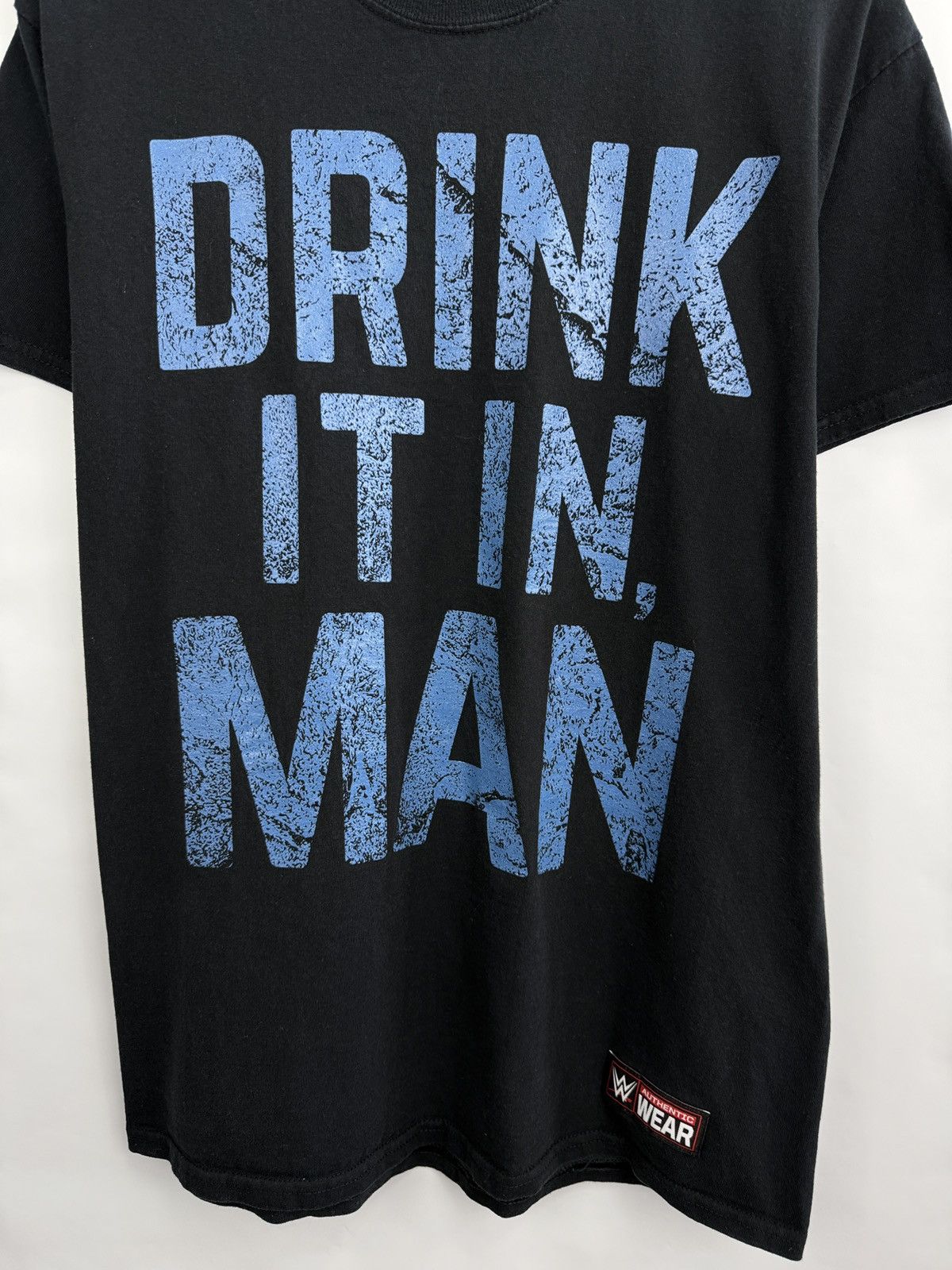 WWE 🇺🇸💀 WWE Chris Jericho Drink it in Man Wrestling T-Shirt Rare Size US M / EU 48-50 / 2 - 5 Thumbnail