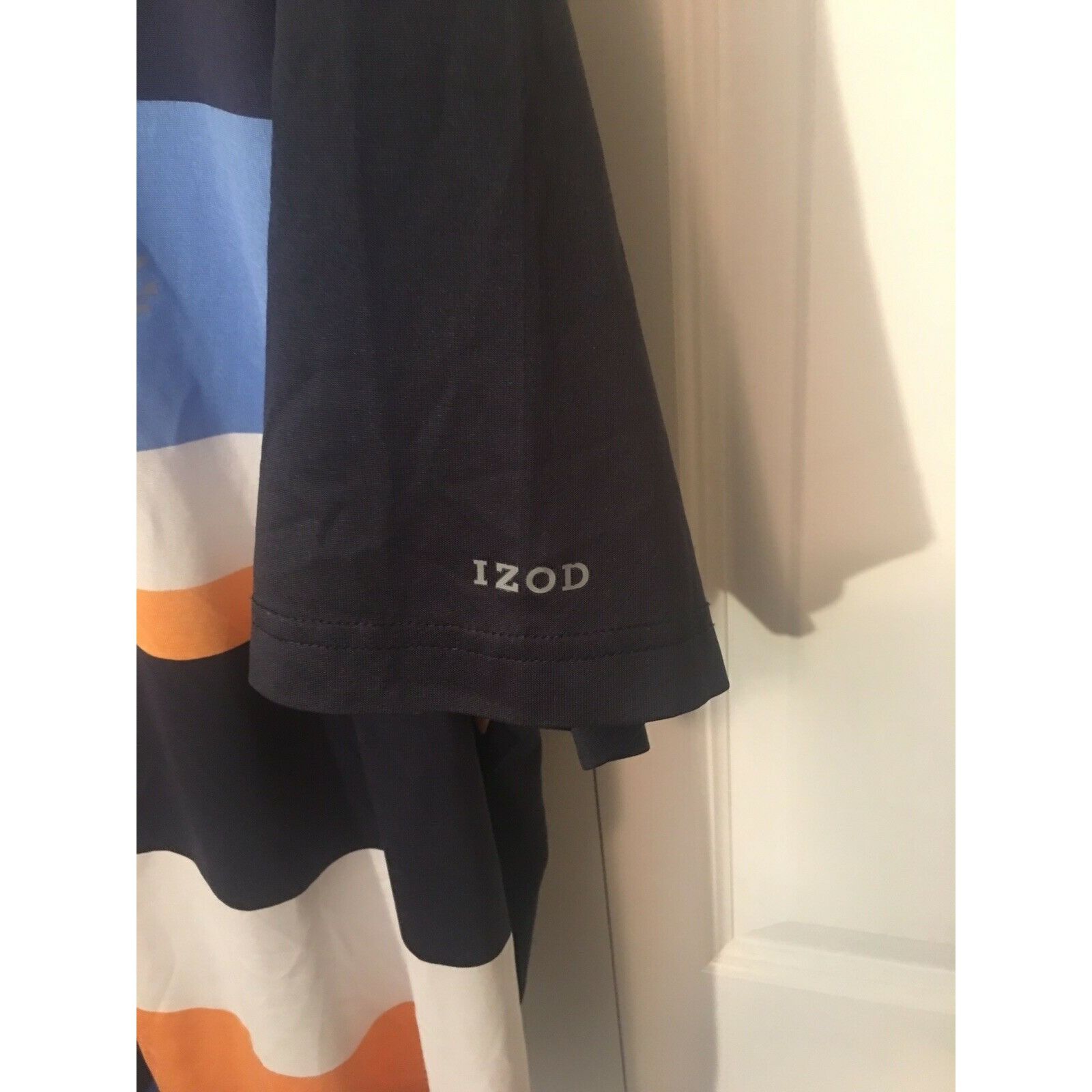 Izod Izod Golf Short Sleeve Polo Golf Shirt - Sz XL Blue/White/Or Size US XL / EU 56 / 4 - 3 Thumbnail