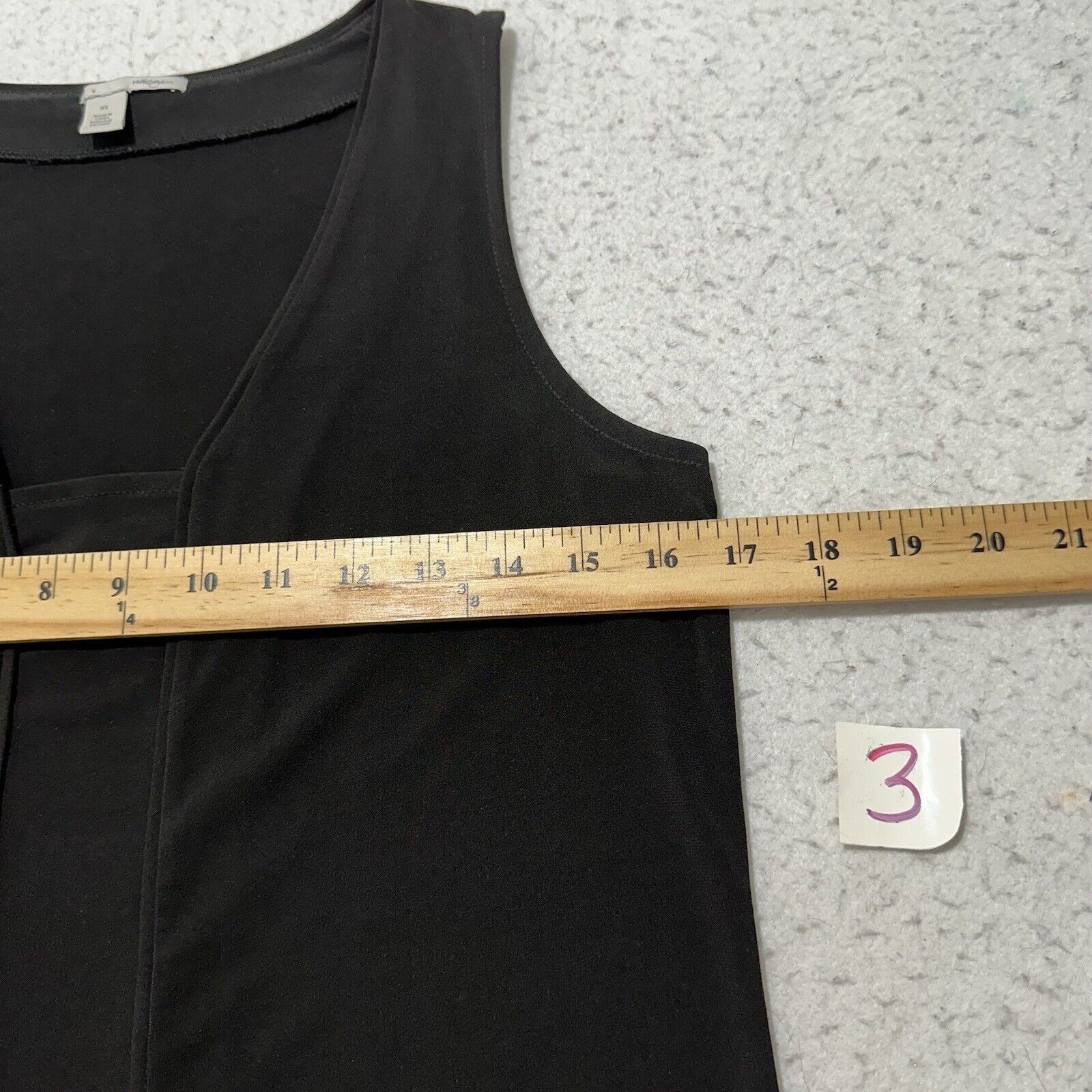 Other Halogen XS Black Tank Top Lightweight Career Blouse Stretch Size XS / US 0-2 / IT 36-38 - 8 Thumbnail