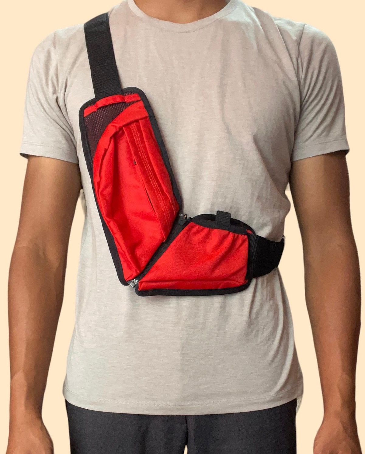 Y-3 Rare Design Crossbody Bag Small