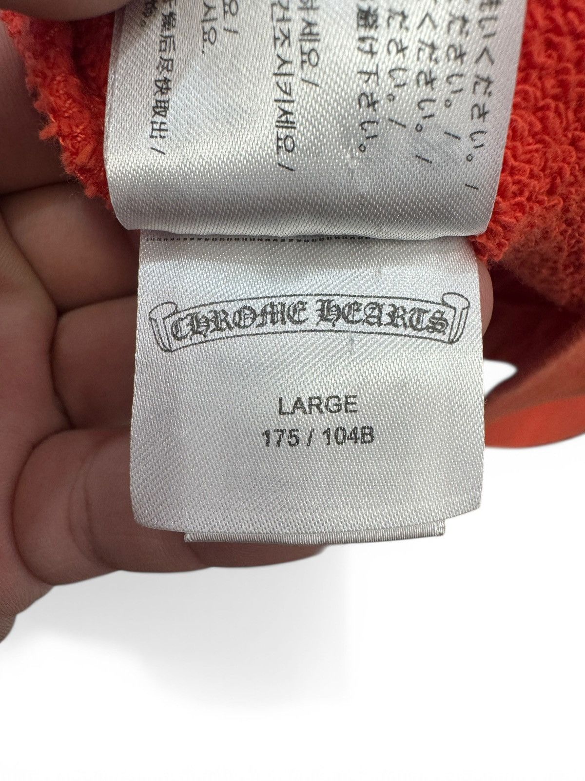 Chrome Hearts Chrome Hearts Matty Boy Sadistic Orange Crewneck Size US L / EU 52-54 / 3 - 11 Thumbnail