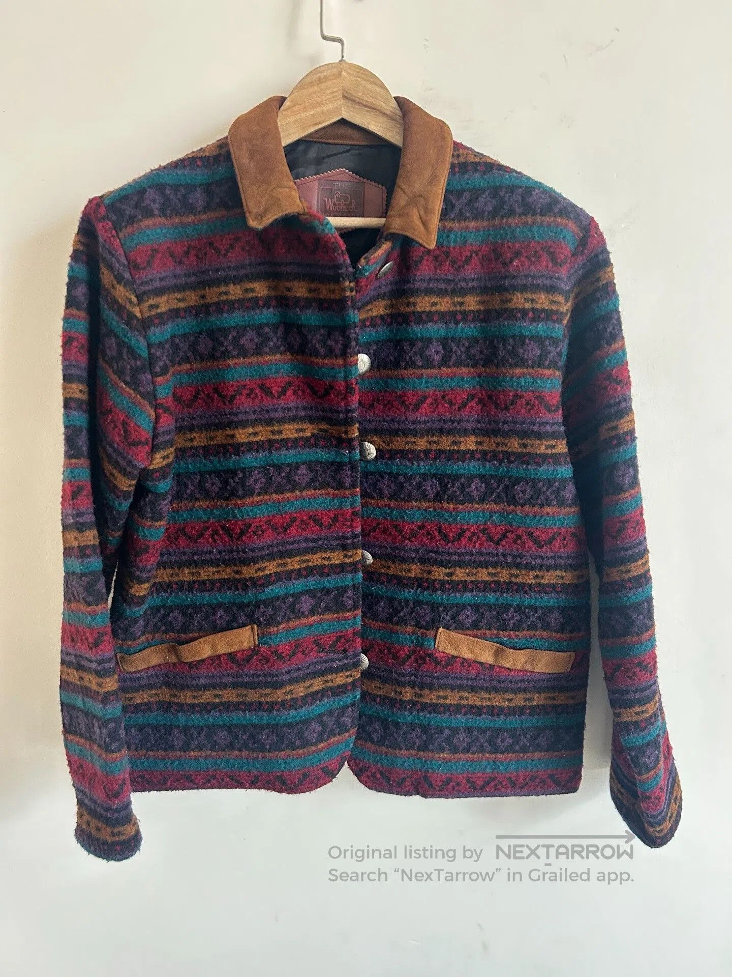 Woolrich Woolen Mills woolrich vintage wool coat with buttons. Size US M / EU 48-50 / 2 - 1 Thumbnail