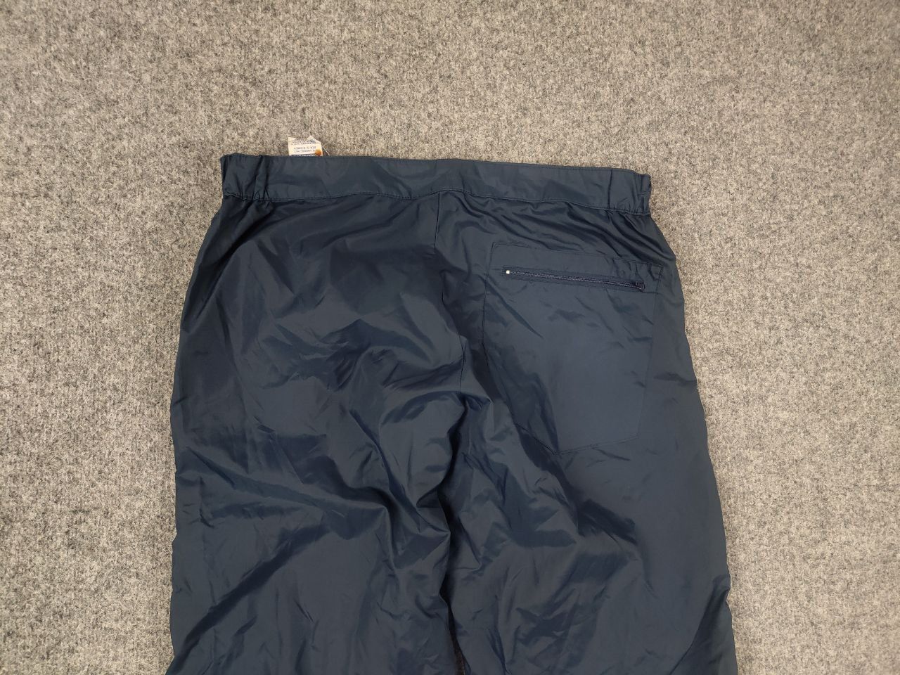 Adidas Vintage 80's Adidas Track Pants baggy Navy Blue 3-Stripes Size US 32 / EU 48 - 10 Thumbnail