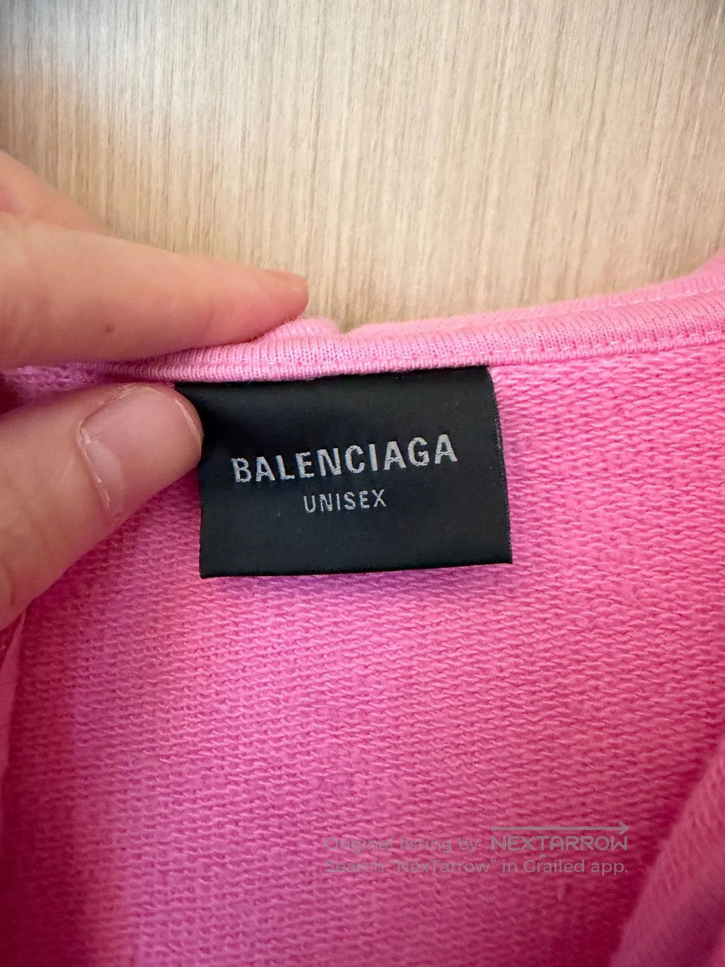 Balenciaga Balenciaga Pink Horse Logo Hooded Jacket. Size L / US 10 / IT 46 - 2 Thumbnail