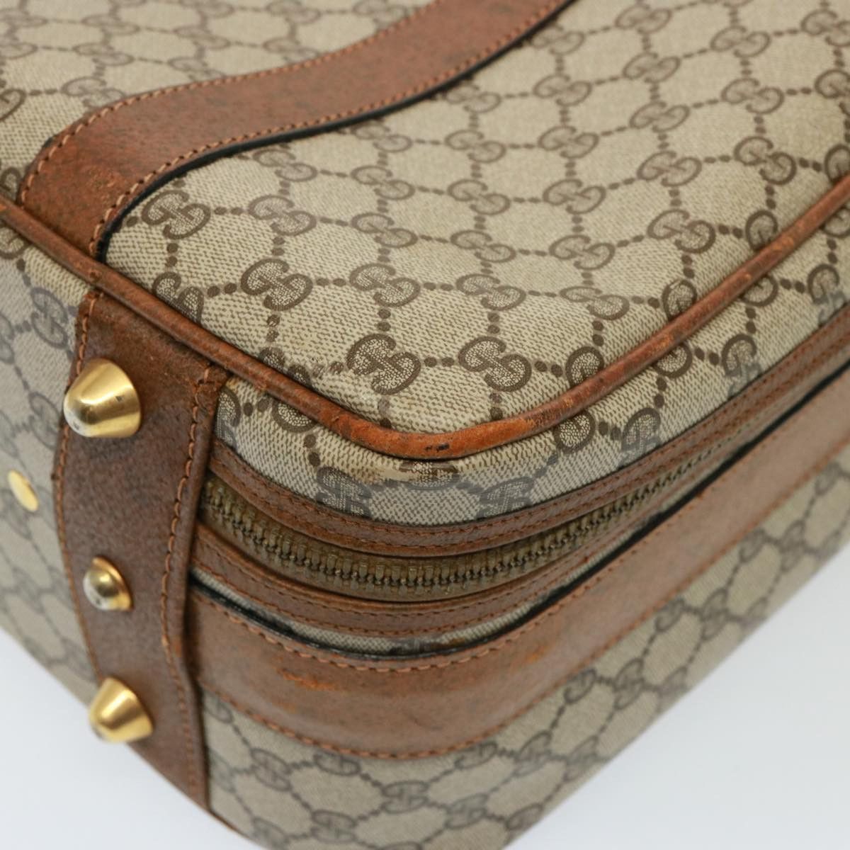Gucci GUCCI GG Supreme Boston Bag Pvc Beige Size ONE SIZE - 11 Thumbnail