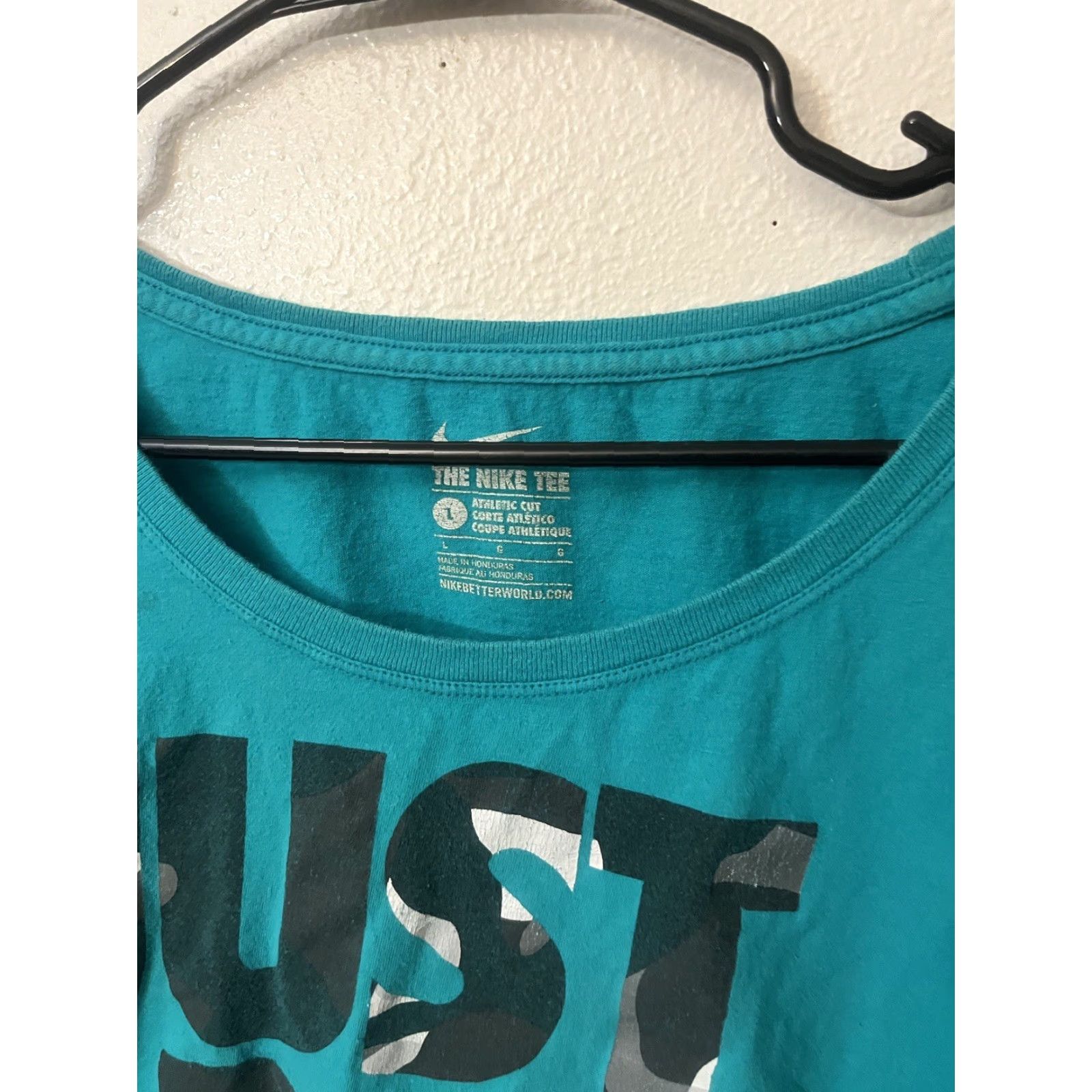 Nike VINTAGE Nike Women’s T-Shirt Large Blue Activewear Casual Womens Size L / US 10 / IT 46 - 2 Thumbnail