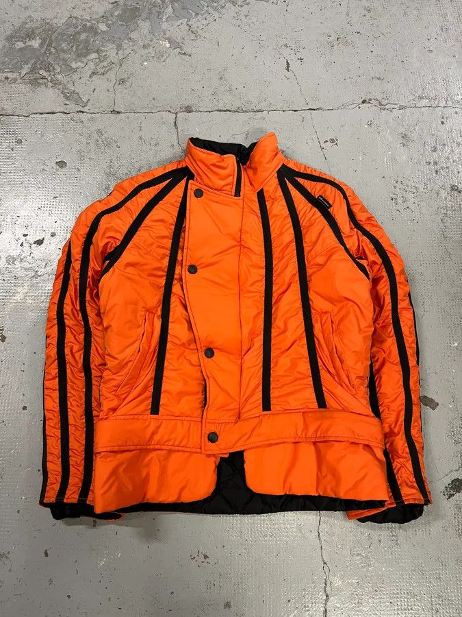 Dolce & Gabbana AW2003 Dolce & Gabbana Spatial Tactical Orange Puffer Jacket Size US M / EU 48-50 / 2 - 4 Thumbnail