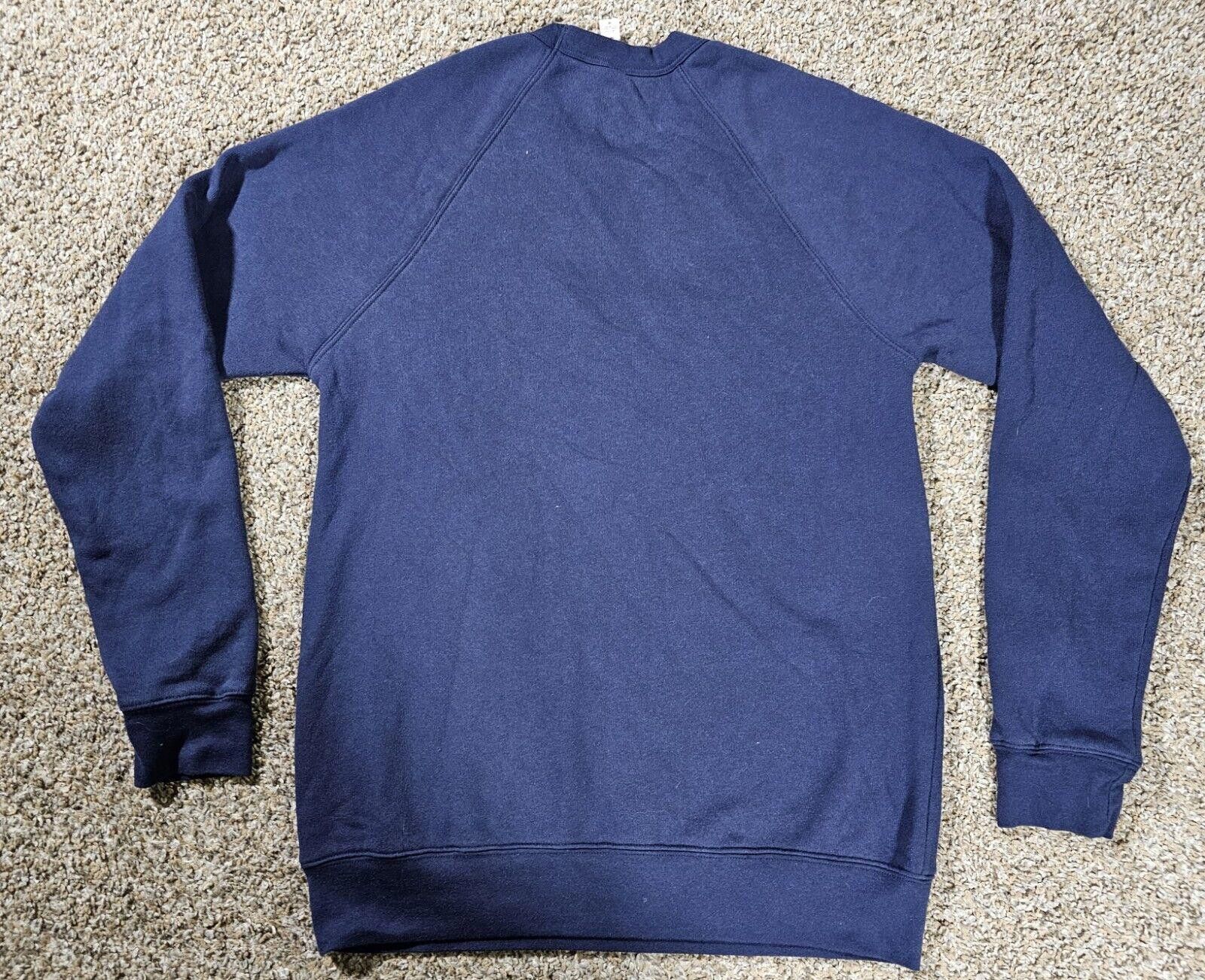 Designer bella+canvas drink beer slow milwaukee wi M sweater Blue Size US M / EU 48-50 / 2 - 9 Thumbnail