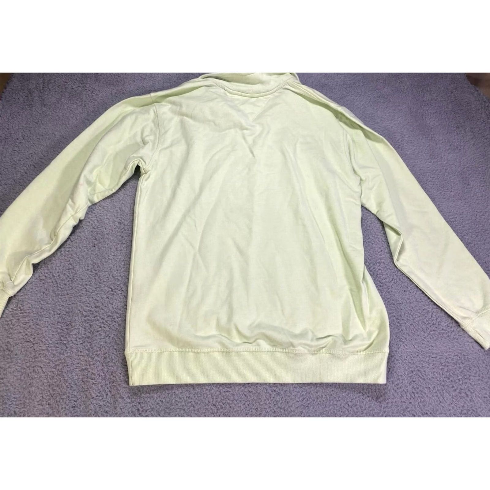 Tommy Hilfiger Tommy Hilfiger Women Jacket XL Green 1/4 Zip Basic Jacket лет? Size XL / US 12-14 / IT 48-50 - 3 Thumbnail