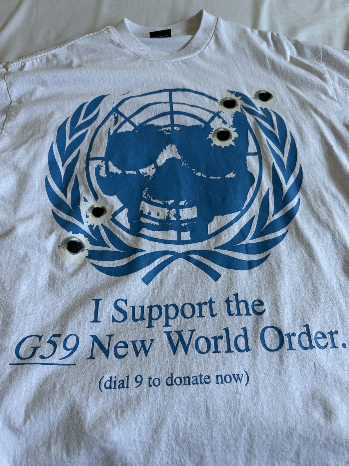 G59 Records G59 New World Order Tee Size US XL / EU 56 / 4 - 2 Thumbnail