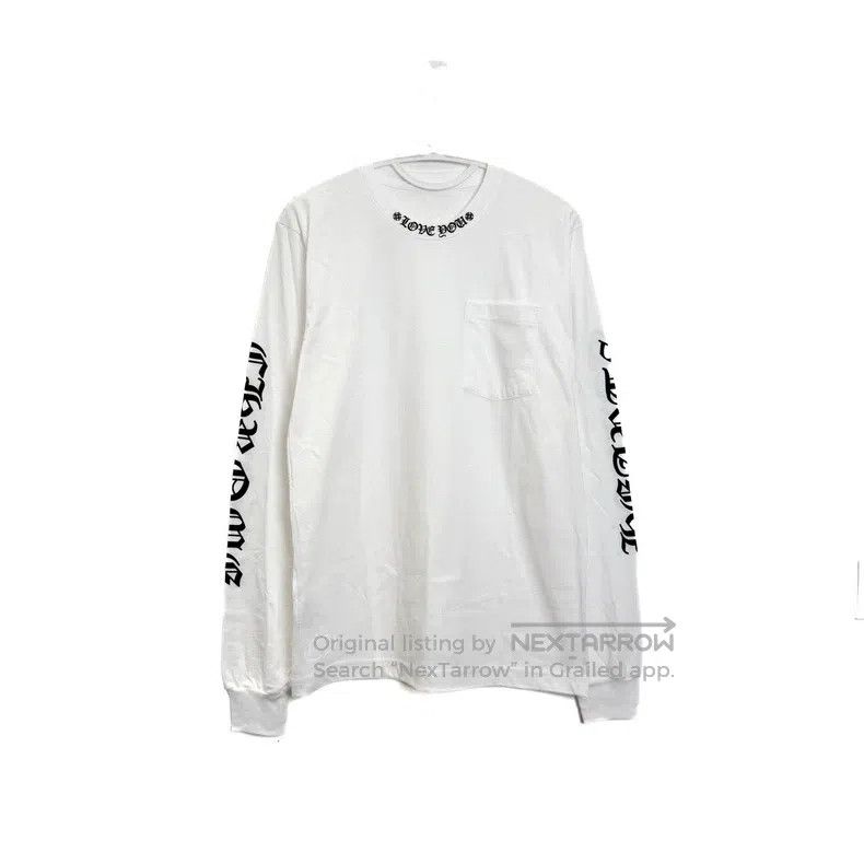Chrome Hearts CHROME HEARTS Size M Love you neckline letter long sleeve Size US M / EU 48-50 / 2 - 1 Thumbnail