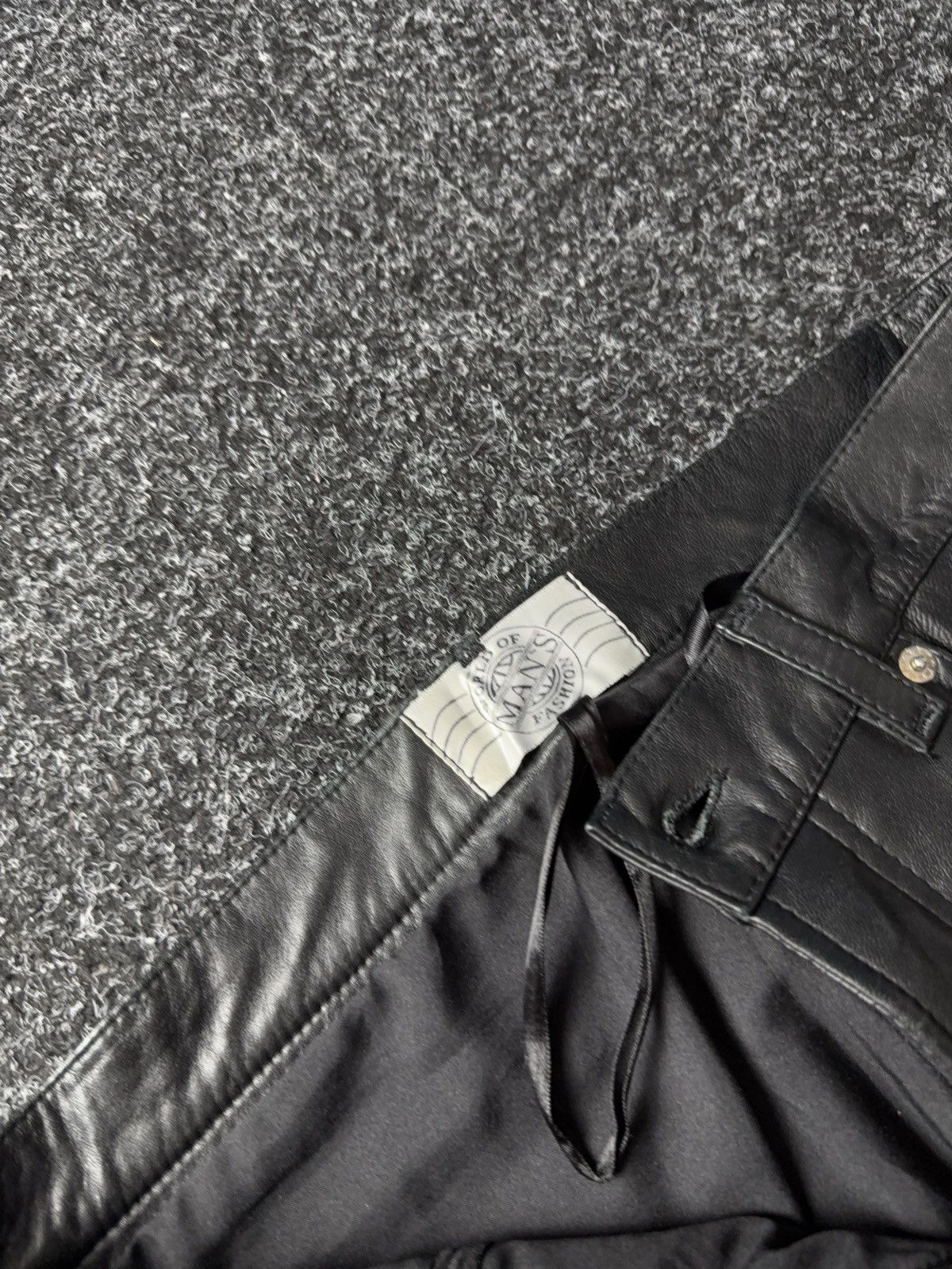 Japanese Brand Vtg Leather pants Japan style racing motor Y2K LGB Style Size US 30 / EU 46 - 8 Thumbnail