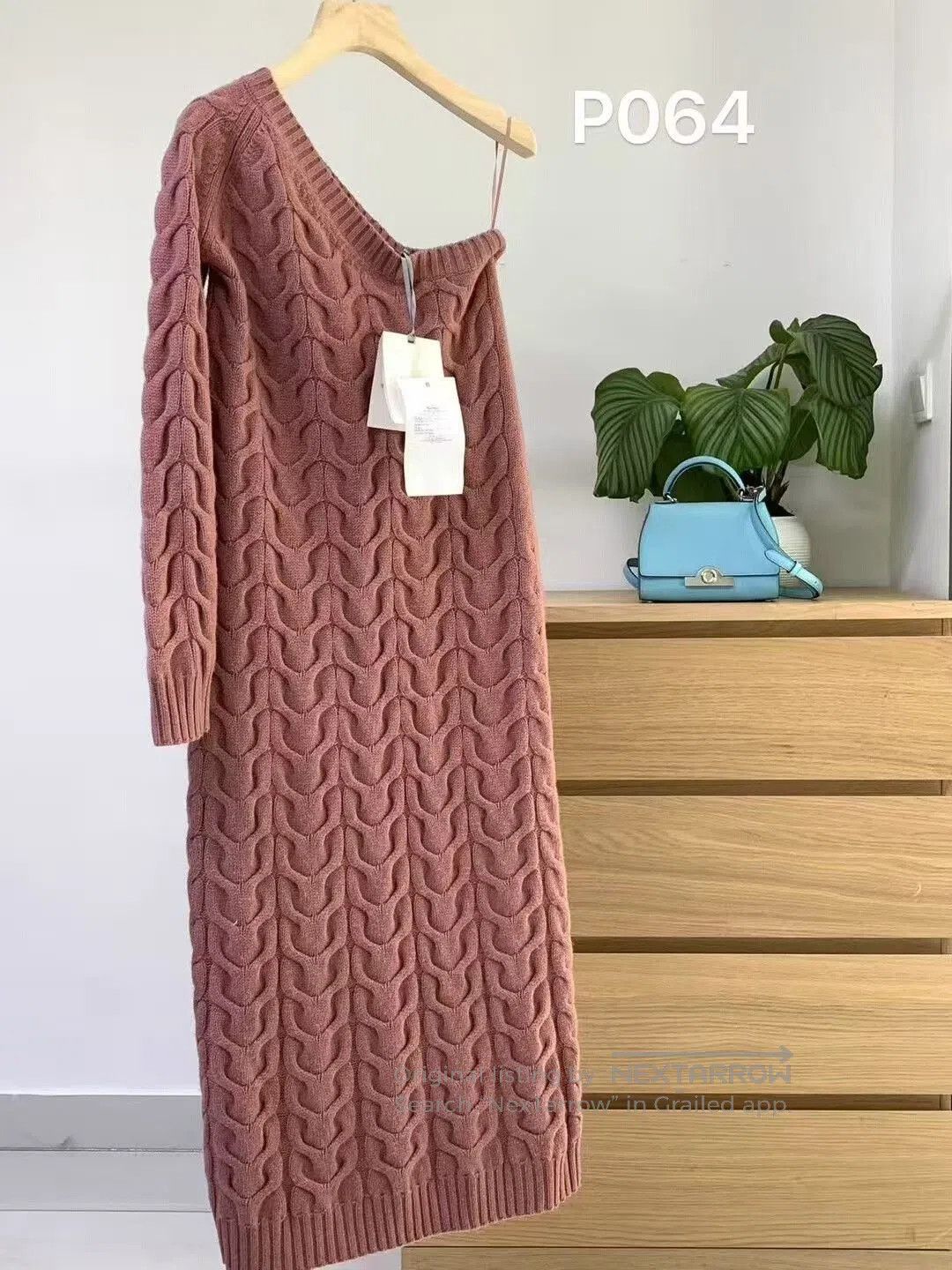 Max Mara Maxmara One-Shoulder Dress in Size S. Size S / US 4 / IT 40 - 1 Thumbnail