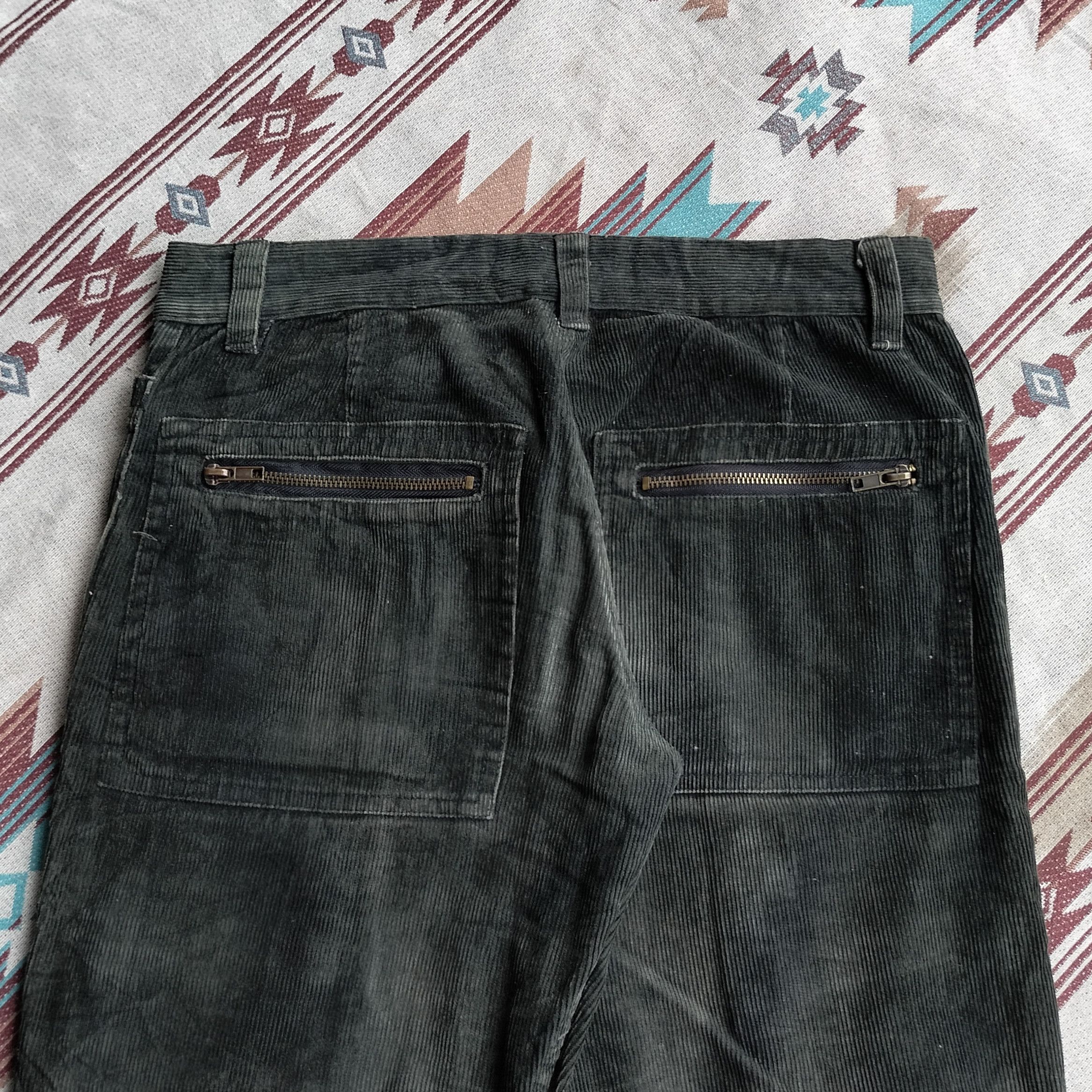 Vintage Denim Lab black wash corduroy bush pants Size US 29 - 9 Thumbnail