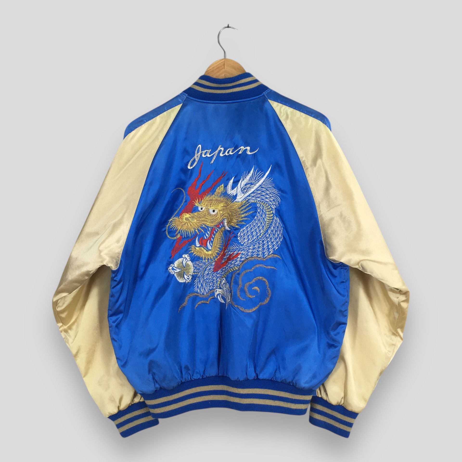 Japanese Brand Vintage 90s Hoshihime Sukajan Yokosuka Souvenir Jacket L Size US L / EU 52-54 / 3 - 9 Thumbnail