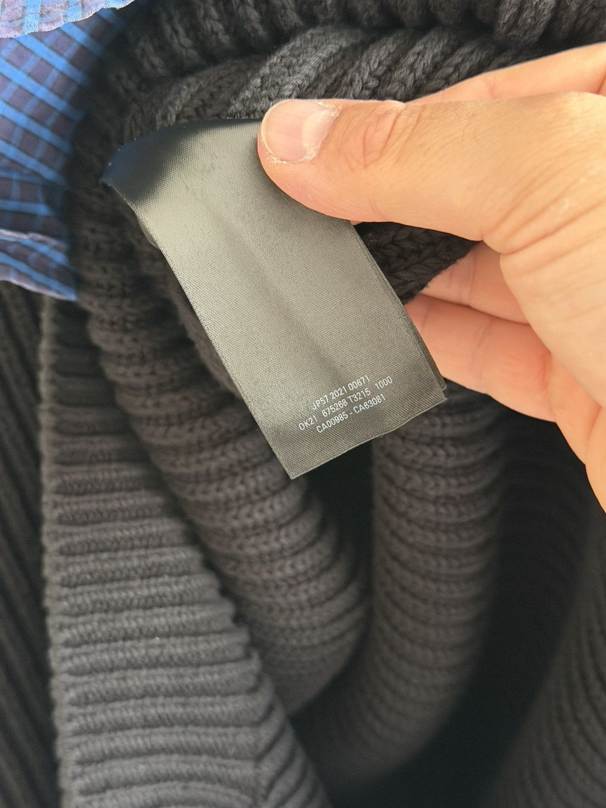 Balenciaga *RARE* BALENCIAGA DEMNA KNITTED CREWNECK MAILLE LAYER SHIRT Size US M / EU 48-50 / 2 - 6 Thumbnail
