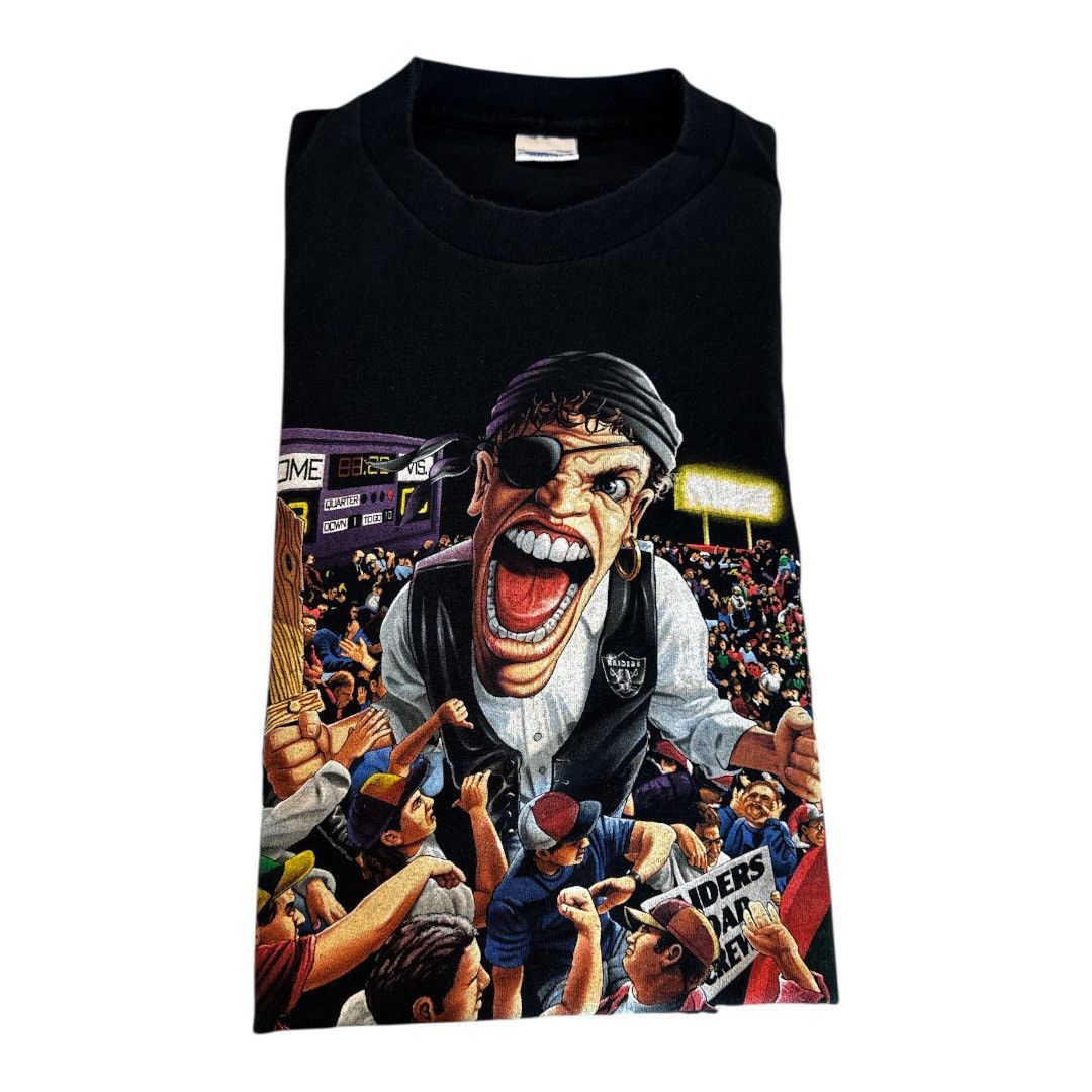Salem Sportswear Salem Sportswear Oakland Raiders Caricature TShirt Size US XL / EU 56 / 4 - 7 Thumbnail