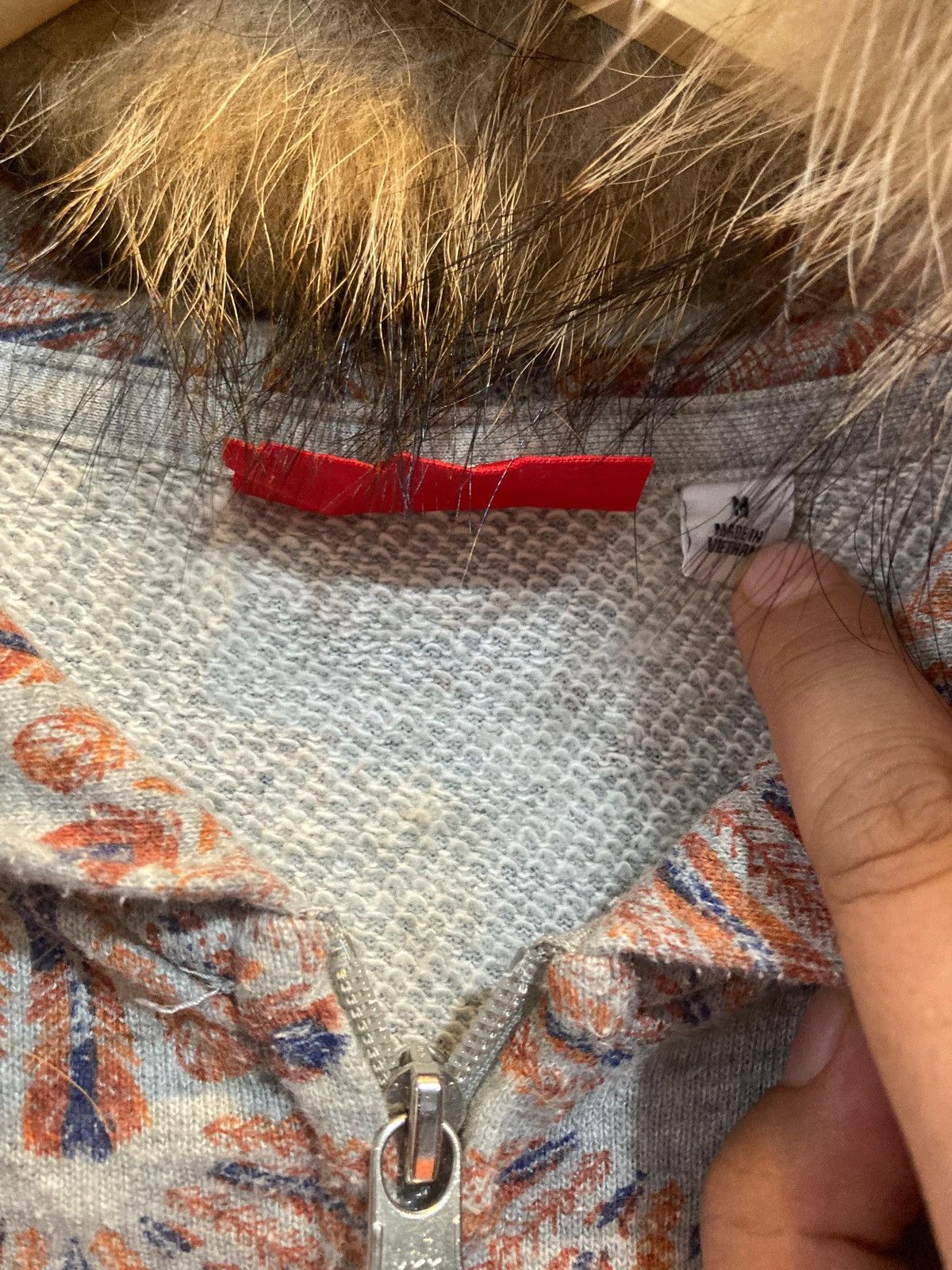 Japanese Brand Japanese Furry Geometric Kaleidoscope Faux Fuzzy Y2k Cozy Size M / US 6-8 / IT 42-44 - 4 Thumbnail