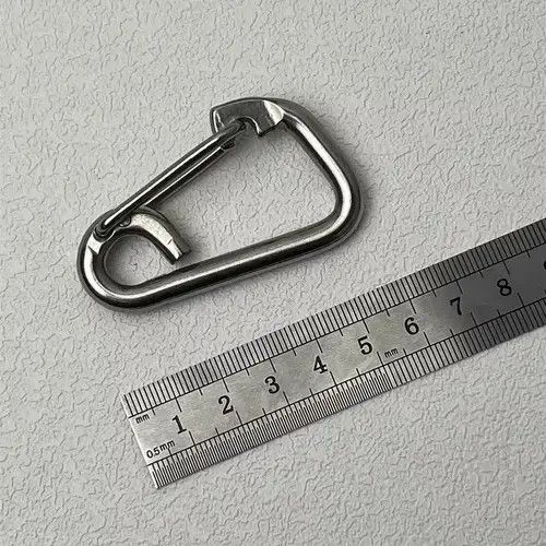 Jewelry Carabiner Keychain With Bottle Opener Size ONE SIZE - 4 Thumbnail