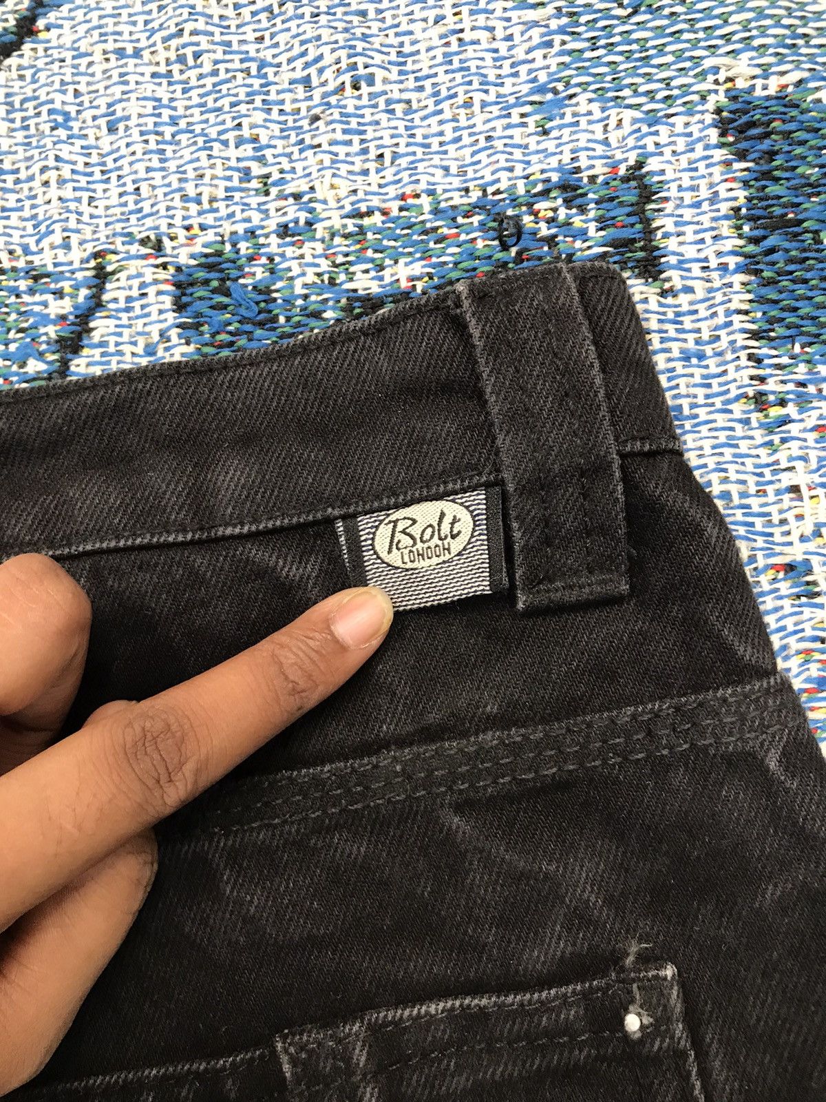 Other Vintage bolt London big pocket faded cargo denim Size US 41 - 16 Thumbnail