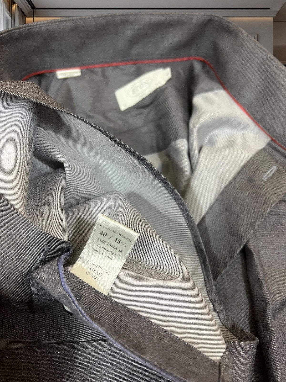 Eton Eton grey dress shirt size M Size US M / EU 48-50 / 2 - 6 Thumbnail