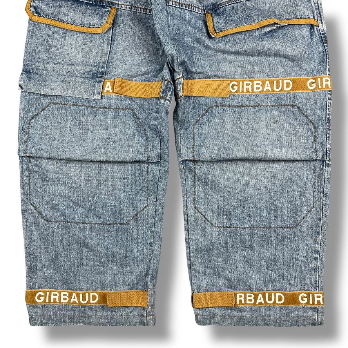Marithe + Francois Girbaud RARE 90s Marithe Francois Girbaud Vintage Baggy Denim Jeans Size US 34 / EU 50 - 3 Thumbnail