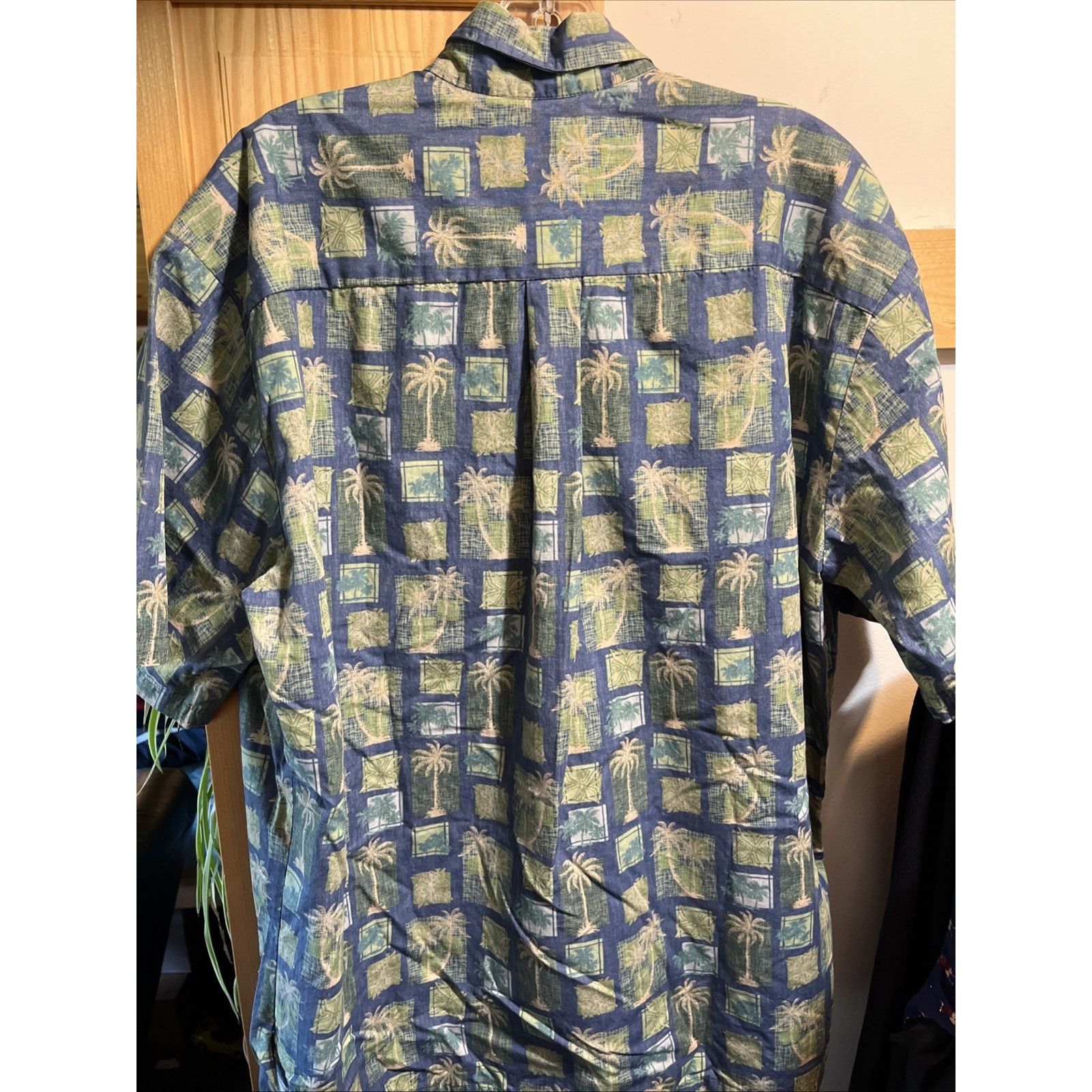 Other Cooke Street Honolulu VTG Mens L Green Cotton Hawaiian Shirt Size US L / EU 52-54 / 3 - 6 Thumbnail