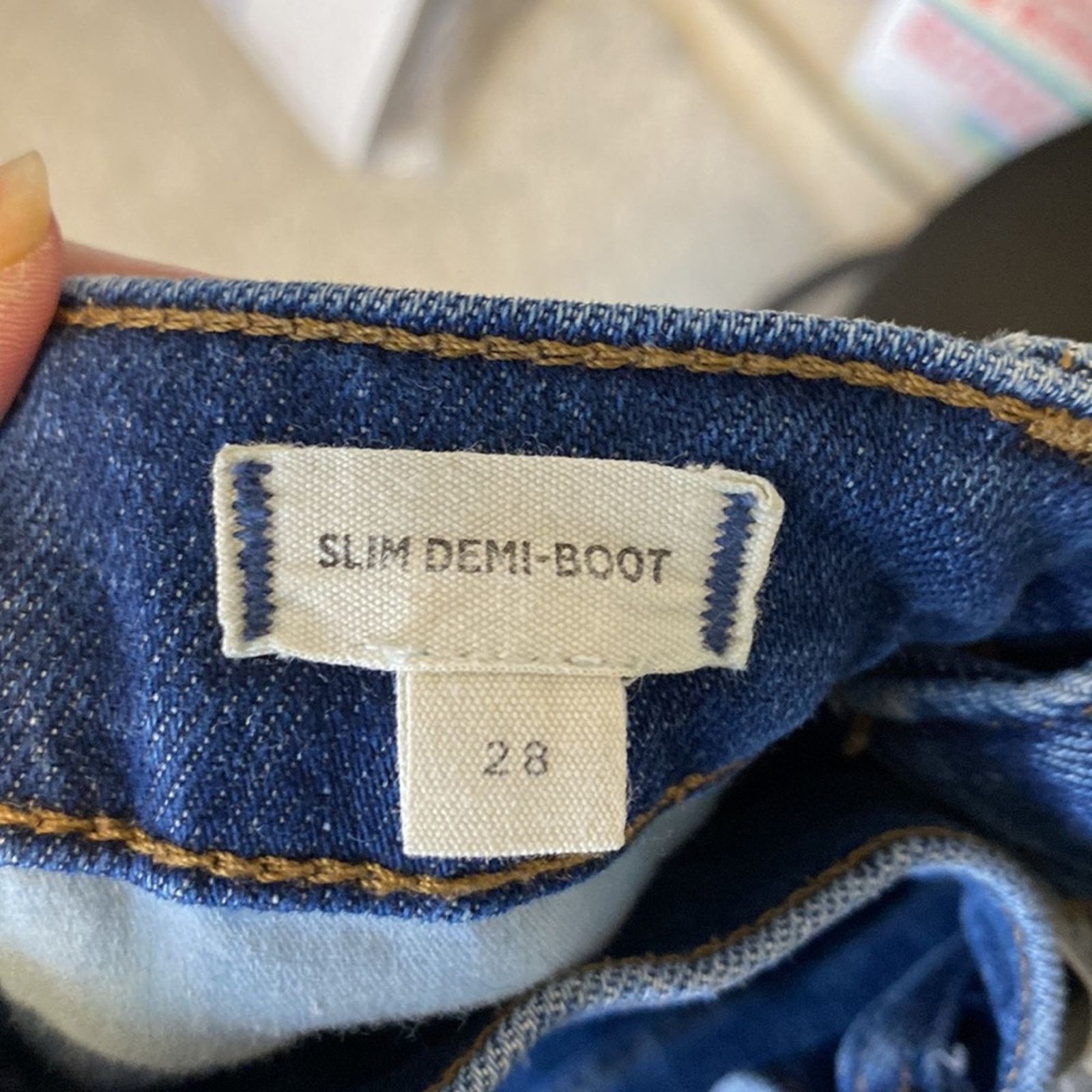 Madewell Madewell fair trade certified slim Demi boot closet staple Size 28" / US 6 / IT 42 - 7 Thumbnail