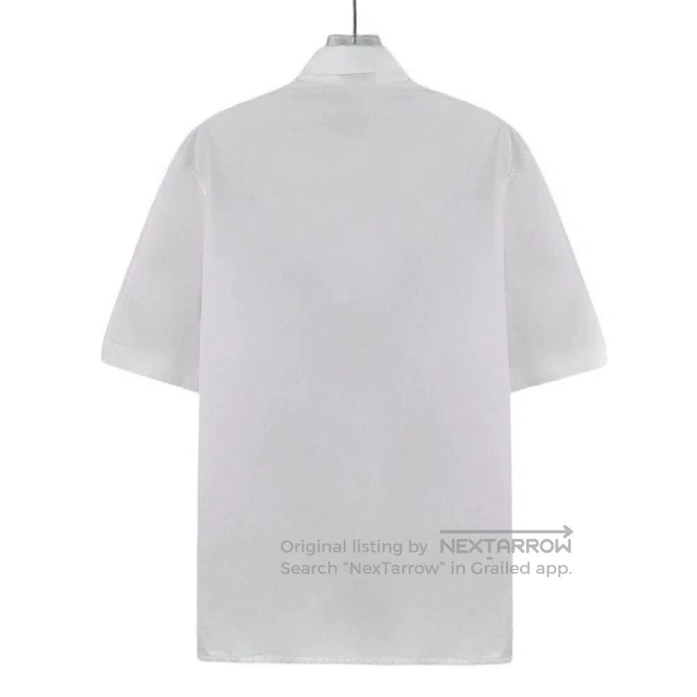 Dior dior x denim tears white short sleeve shirt. Size US M / EU 48-50 / 2 - 2 Thumbnail