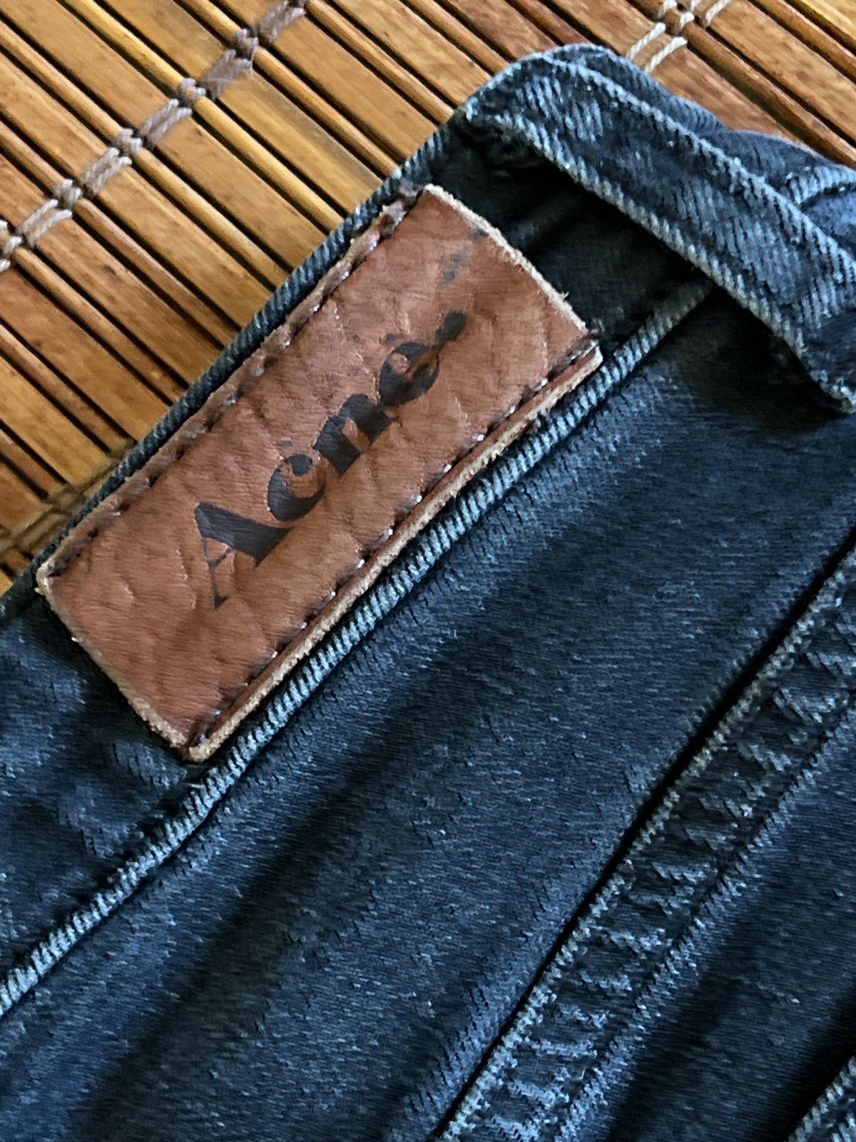 Acne Studios Vintage Acne studios Jeans style Hex/Basement black charcoal Size 26" / US 2 / IT 38 - 7 Thumbnail