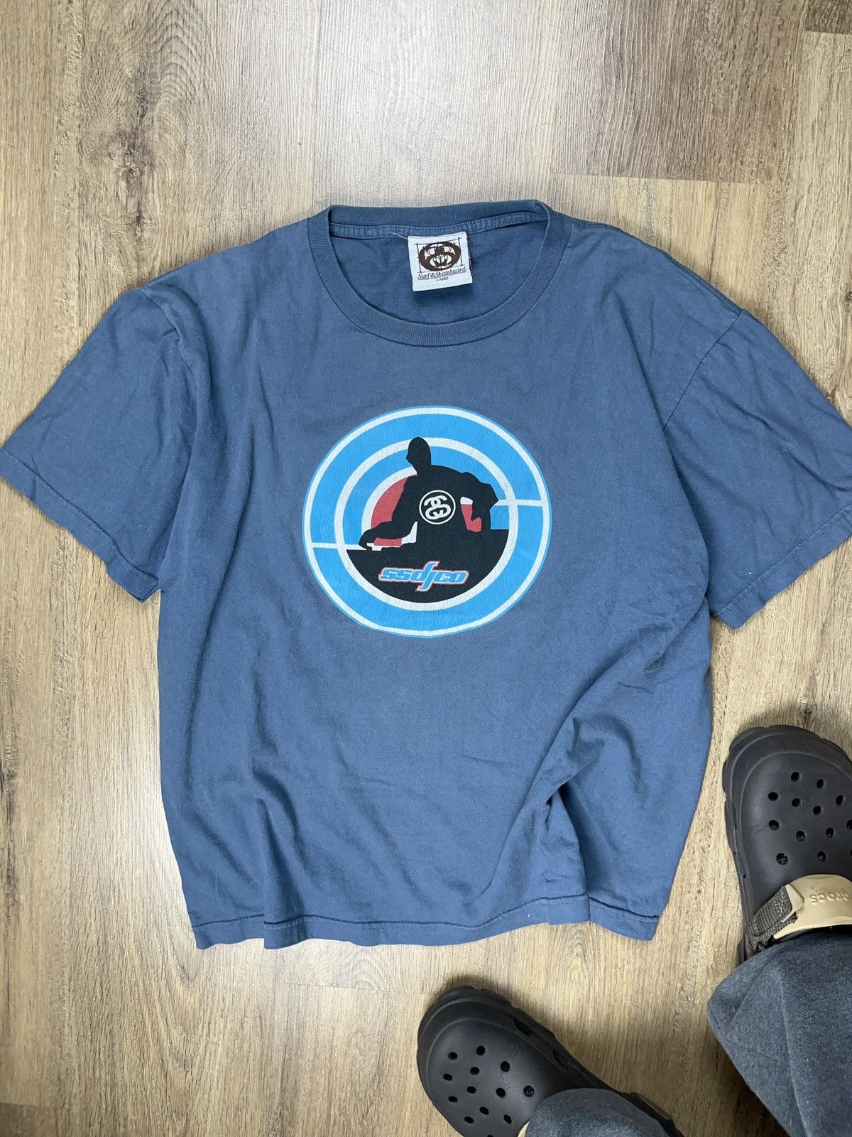 Stussy ➕stussy rare graphic y2k dj skate rave streetwear t-shirt Size US M / EU 48-50 / 2 - 1 Thumbnail