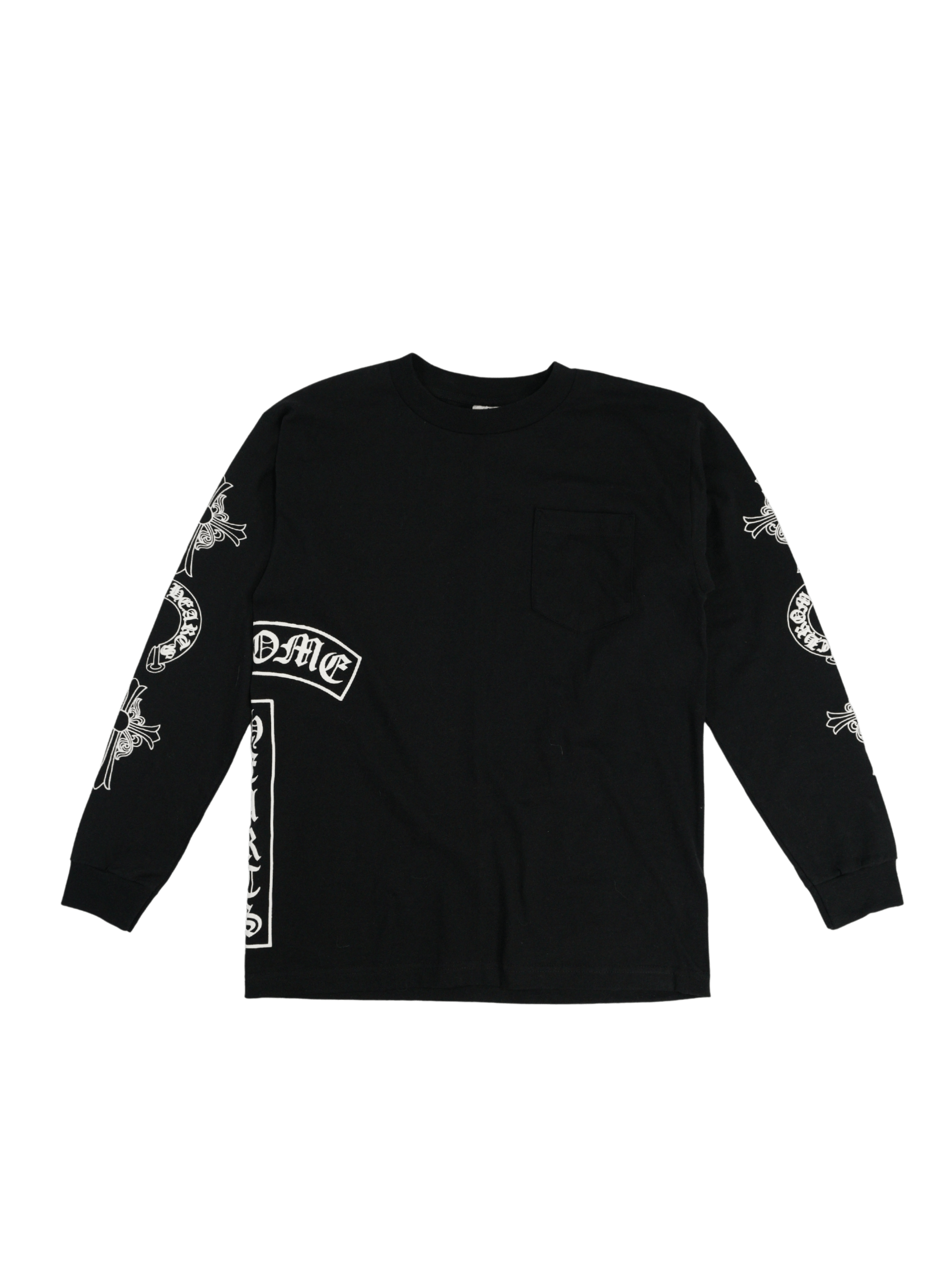 Chrome Hearts Chrome Hearts T-Bar FCK YOU Long-Sleeve T-Shirt Size US M / EU 48-50 / 2 - 2 Thumbnail