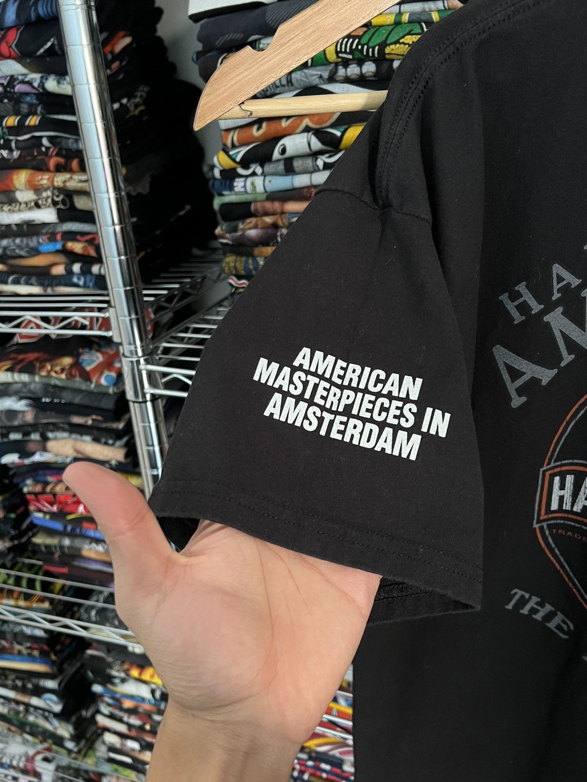 Harley Davidson H-D Amsterdam Masterpiece Art Tee Size US XL / EU 56 / 4 - 4 Thumbnail