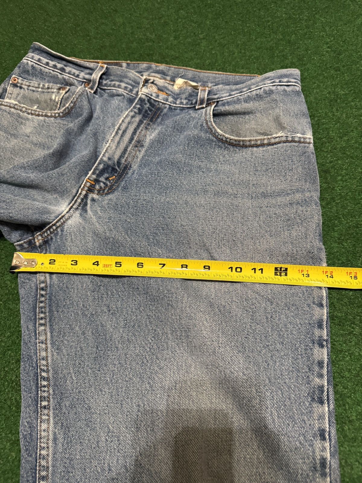 Levi's × Vintage Vtg 90s Levi’s 560 Loose Baggy Grunge Distressed Skater Jean Size US 34 / EU 50 - 10 Thumbnail