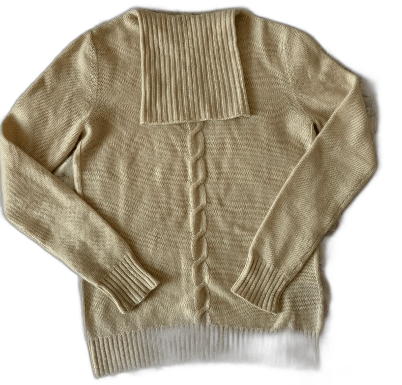 Ermenegildo Zegna Loro Piana Babycashmere Cable Knit Sweater Size US M / EU 48-50 / 2 - 1 Thumbnail