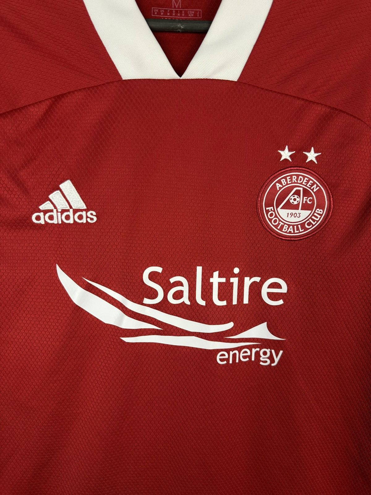 Adidas Aberdeen 2020 2021 Home Football Shirt Soccer Jersey Adidas Size US M / EU 48-50 / 2 - 2 Thumbnail