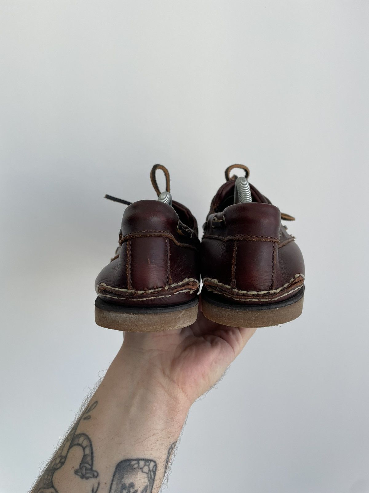 Leather Timberland Classic Boat Leather Shoes Size US 10.5 / EU 43-44 - 7 Thumbnail