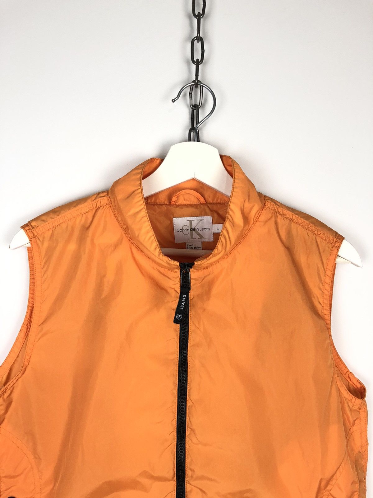 Calvin Klein Calvin Klein Vintage Vest Jacket Zip Nylon Transform Bag Size US L / EU 52-54 / 3 - 2 Thumbnail