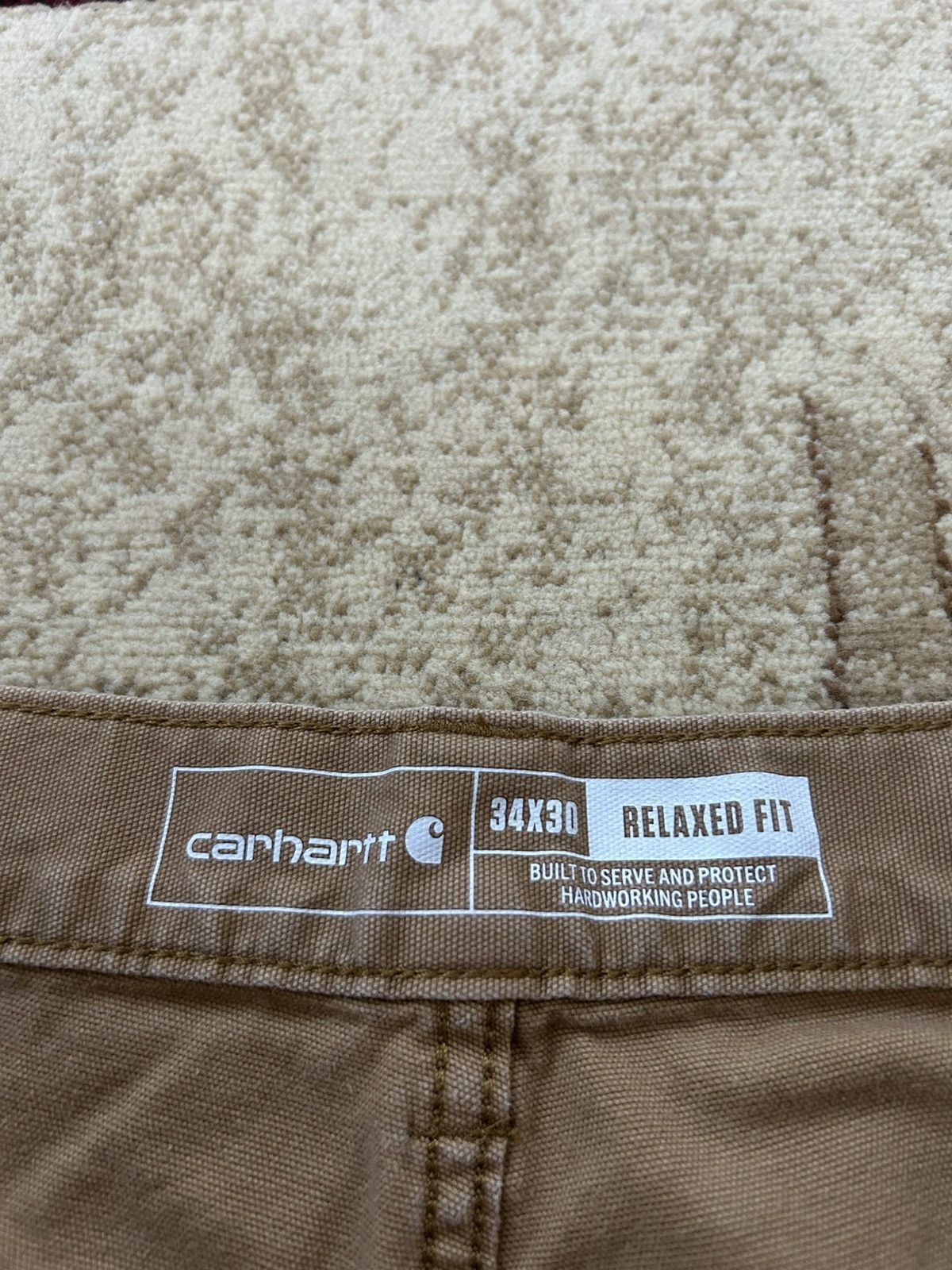 Carhartt Carhartt Tan Utility Carpenter Pants Size US 34 / EU 50 - 11 Thumbnail