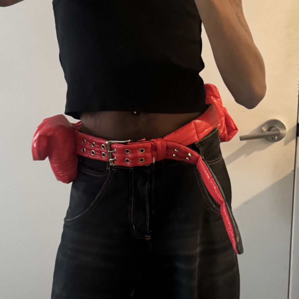 Aris Tatalovich puffer belt | Grailed