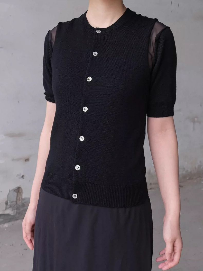 Comme des Garcons Comme Des Garcons Early knit patchwork two-piece dress Size S / US 4 / IT 40 - 5 Thumbnail
