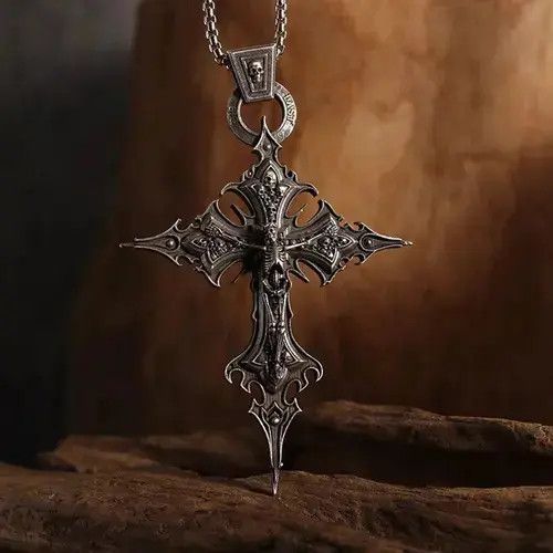 Japanese Brand Devil Mask Pendant Necklace Size ONE SIZE - 3 Thumbnail